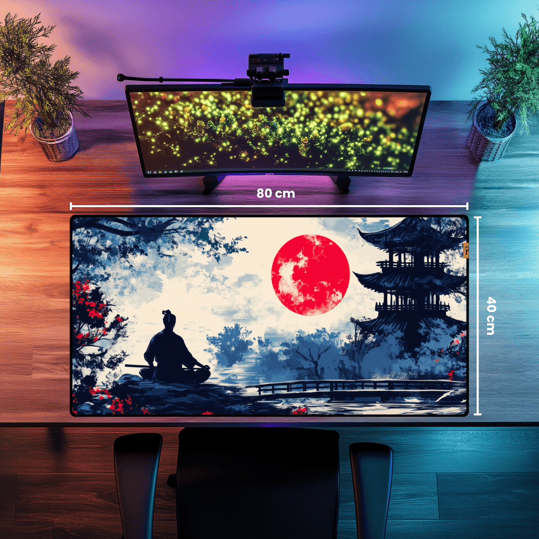 Samurai - Mouse Pad & Desk Mat