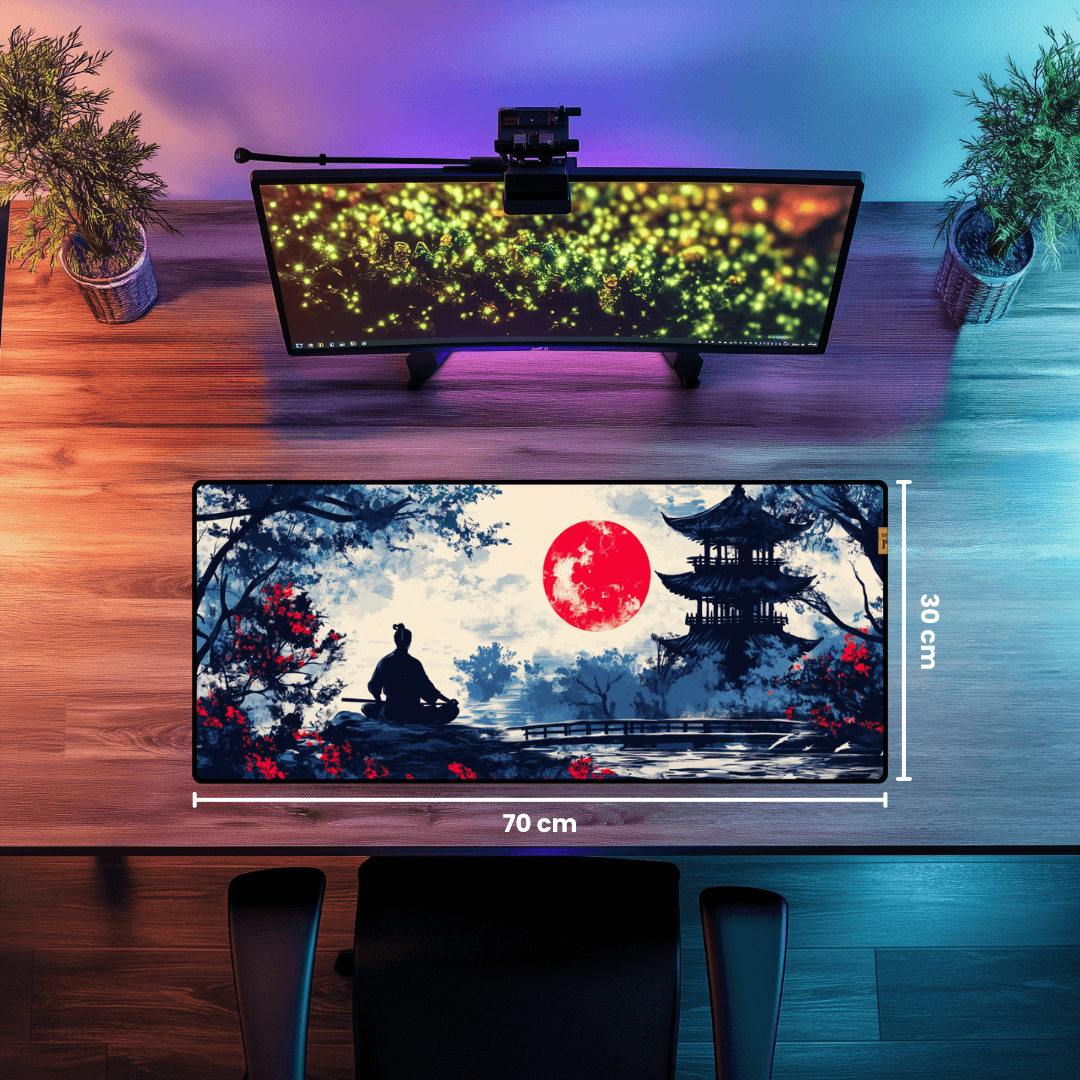 Samurai - Mouse Pad & Desk Mat