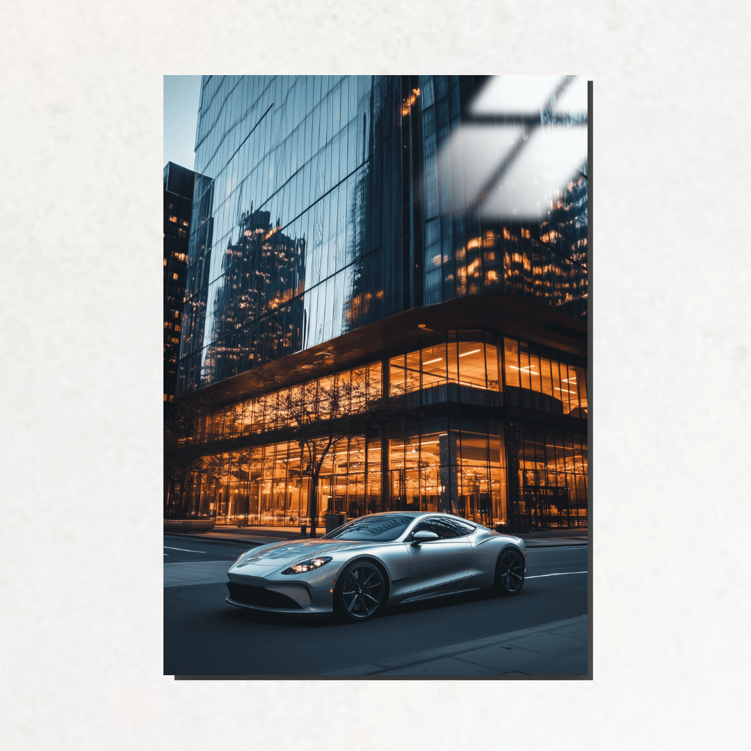 Skyline Luxe - Metal Poster & Tablo