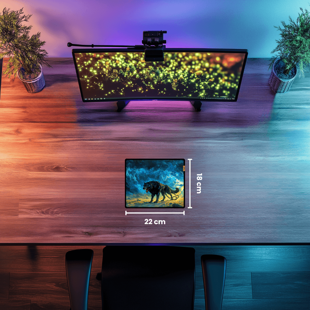 Fenrir - Mouse Pad & Masa Matı