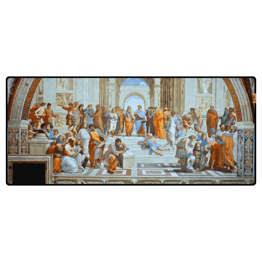 Atina Okulu (The School of Athens) - Raphael - Mouse Pad & Masa Matı