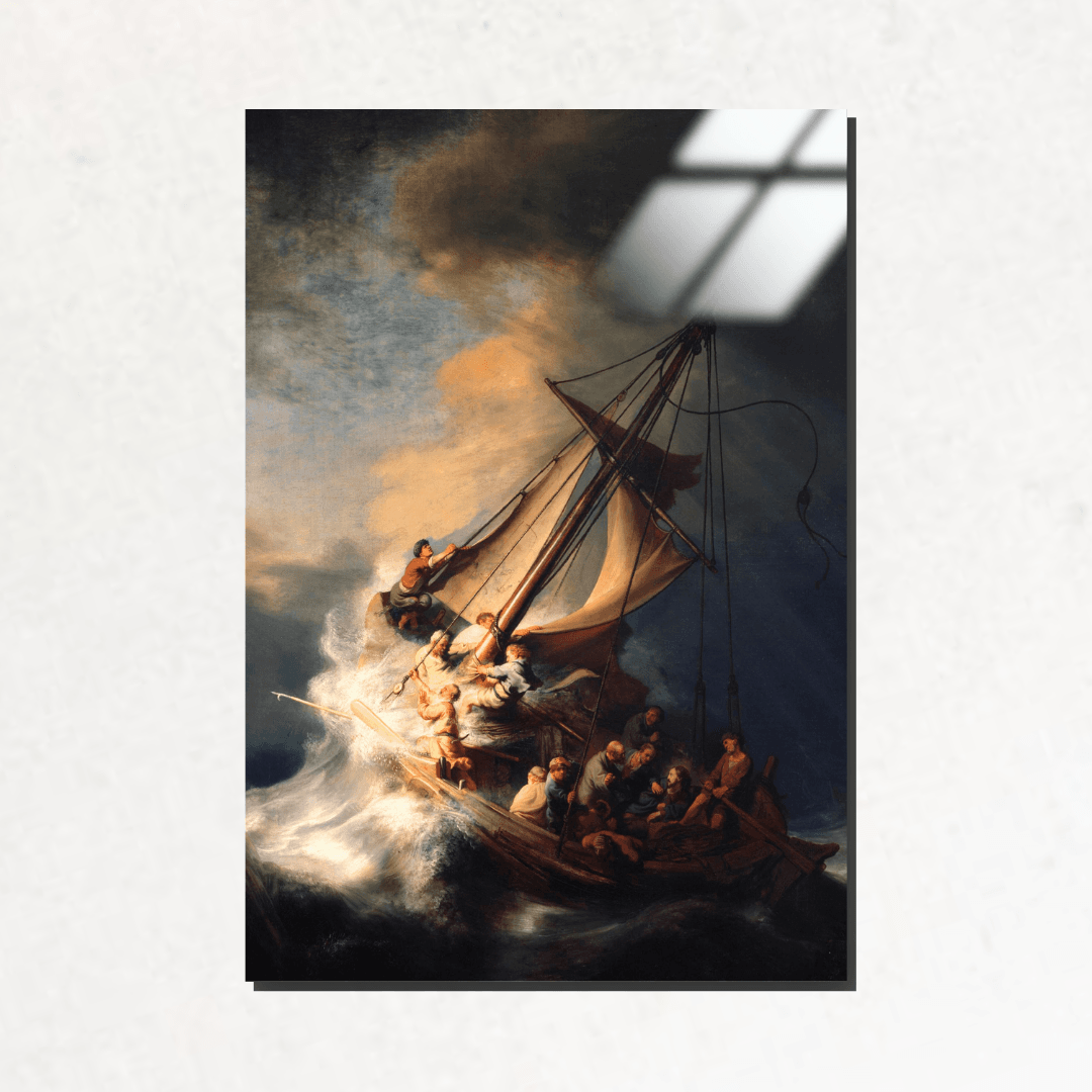 Celile Denizi'ndeki Fırtınada Mesih (Christ in the Storm on the Sea of Galilee) - Rembrandt