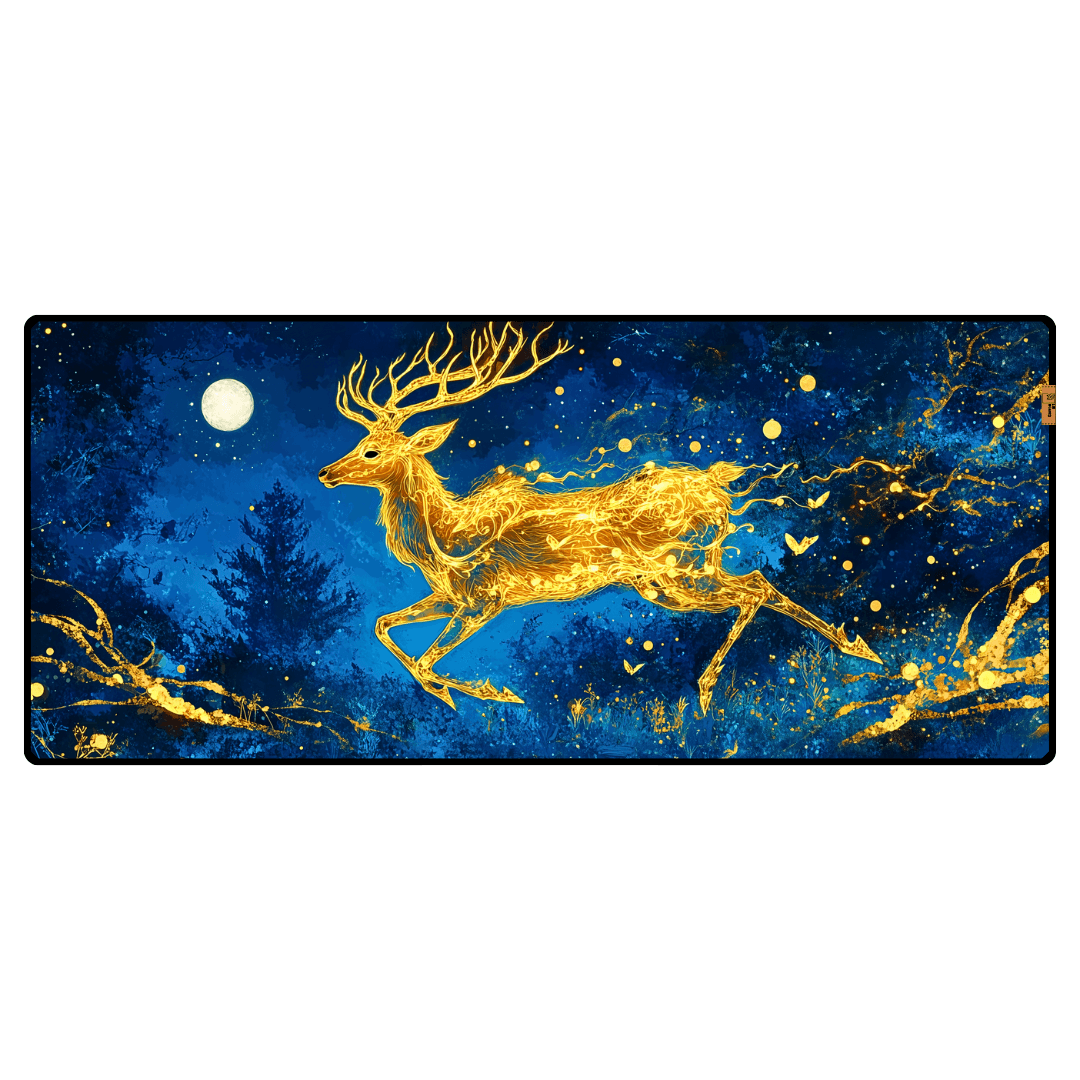 Altın Geyik - Mouse Pad & Masa Matı