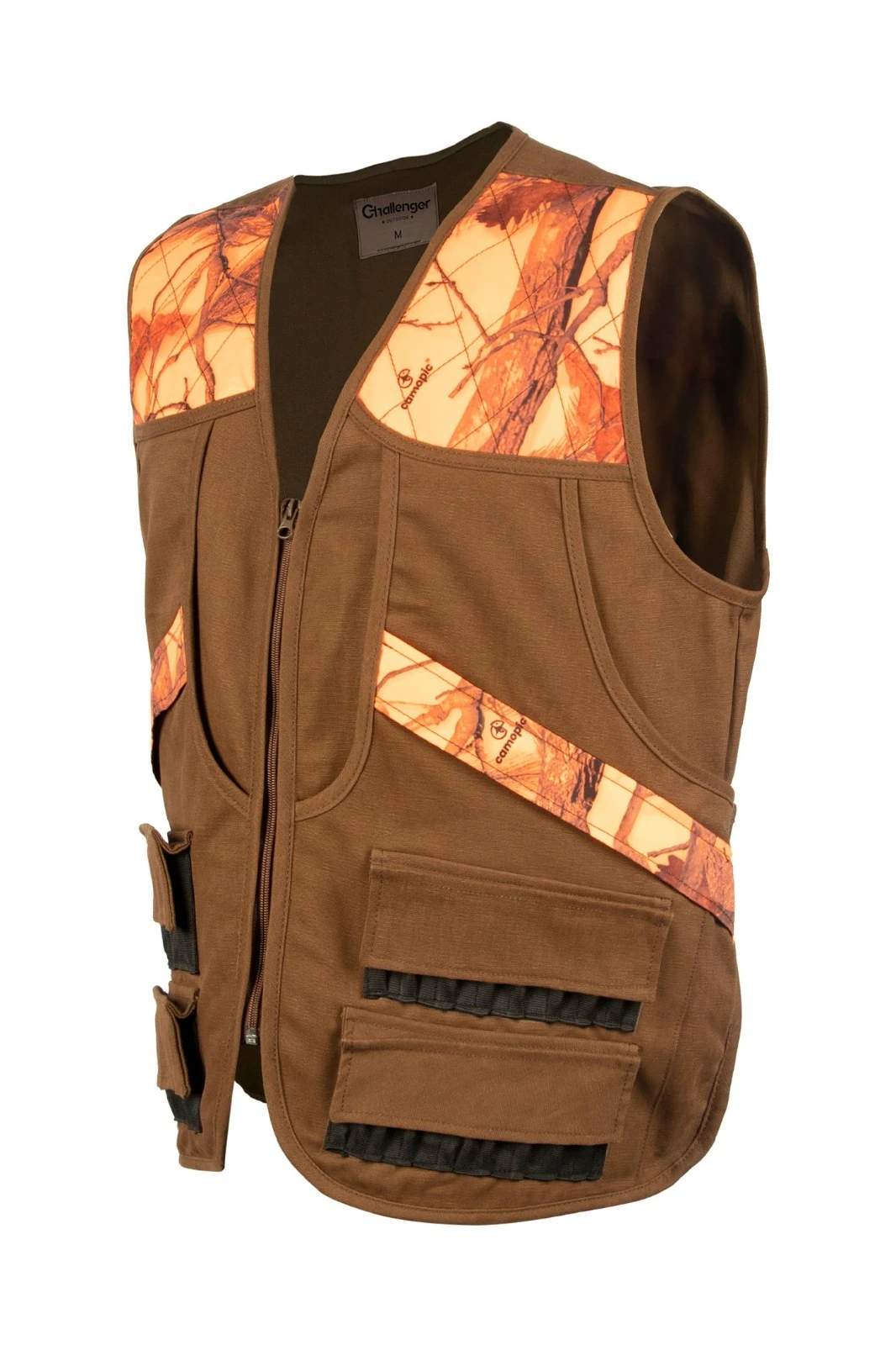 Challenger - Ullr Erkek Yırtılmaya Dayanıklı Çok Cepli Avcı Yeleği Av Torbalı Fişeklikli 702 004