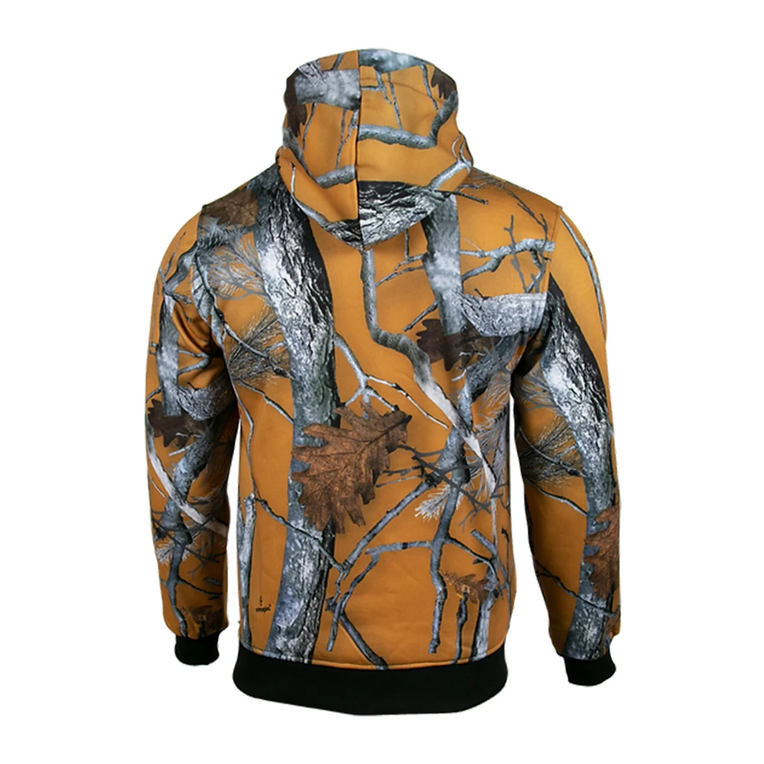 Challenger Kapişonlu Avcı Poları Kanguru Cep Av Kamuflajı DA503 001