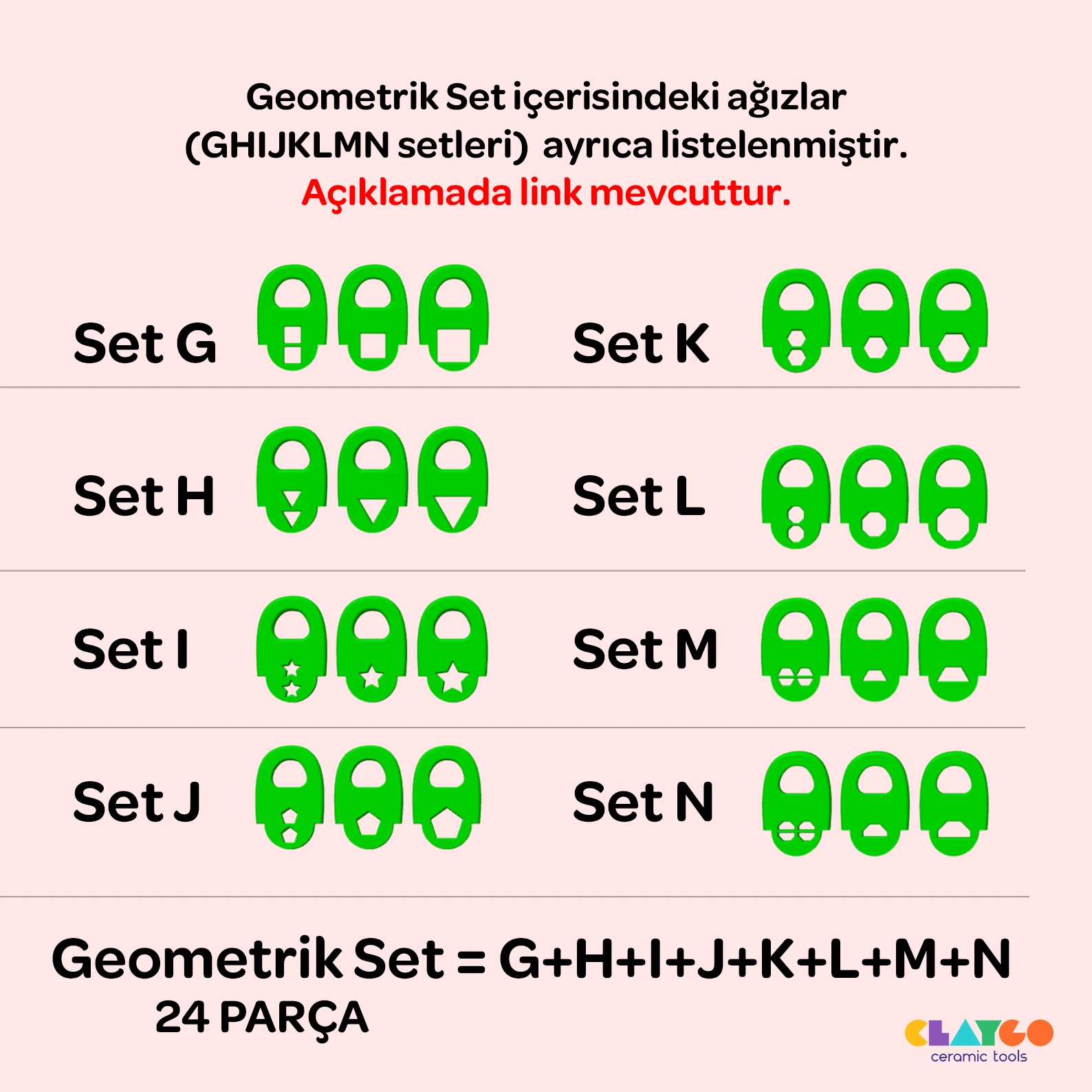 Masaüstü Çamur Pres Seti (All-in-one)