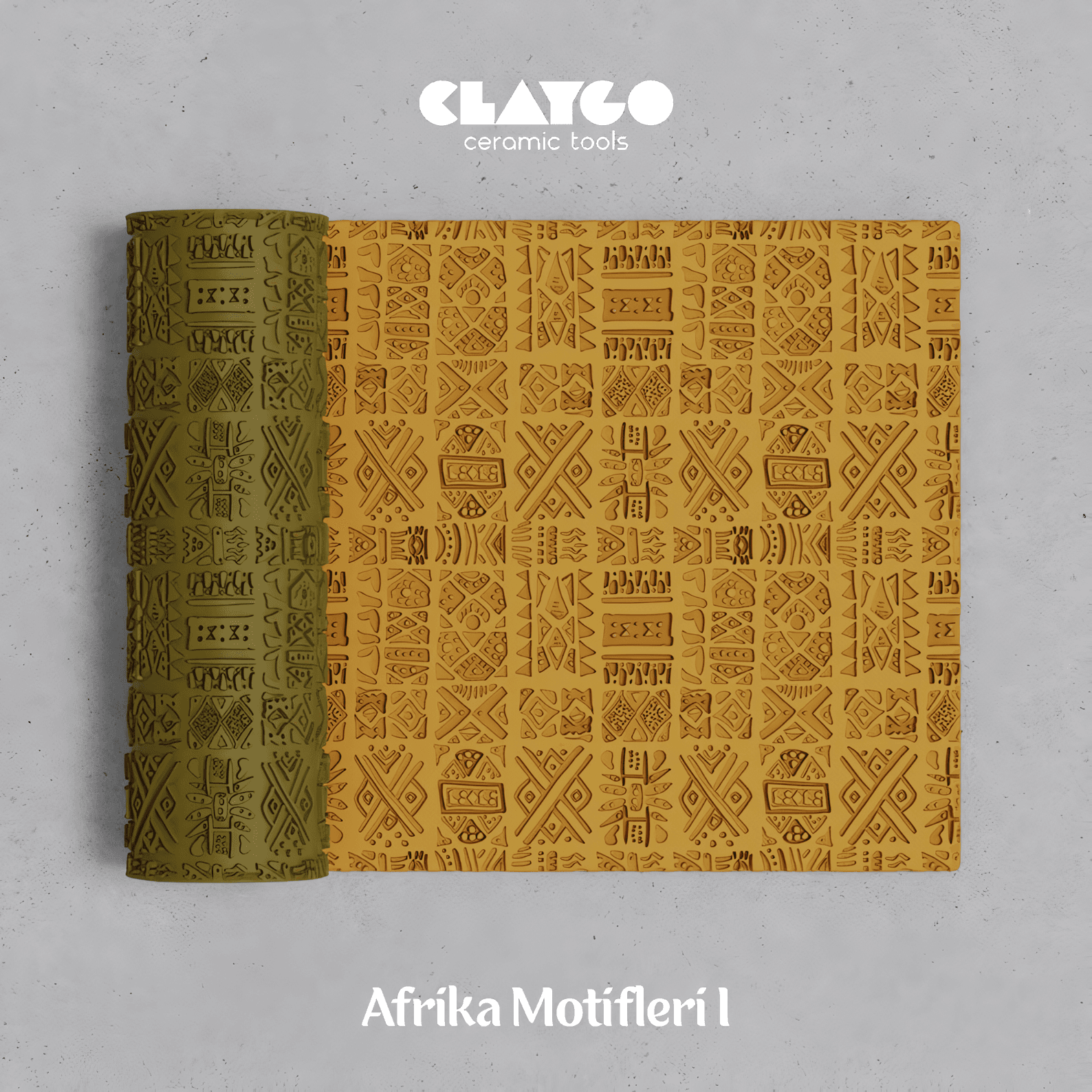 Afrika Motifleri I - Doku Rulosu