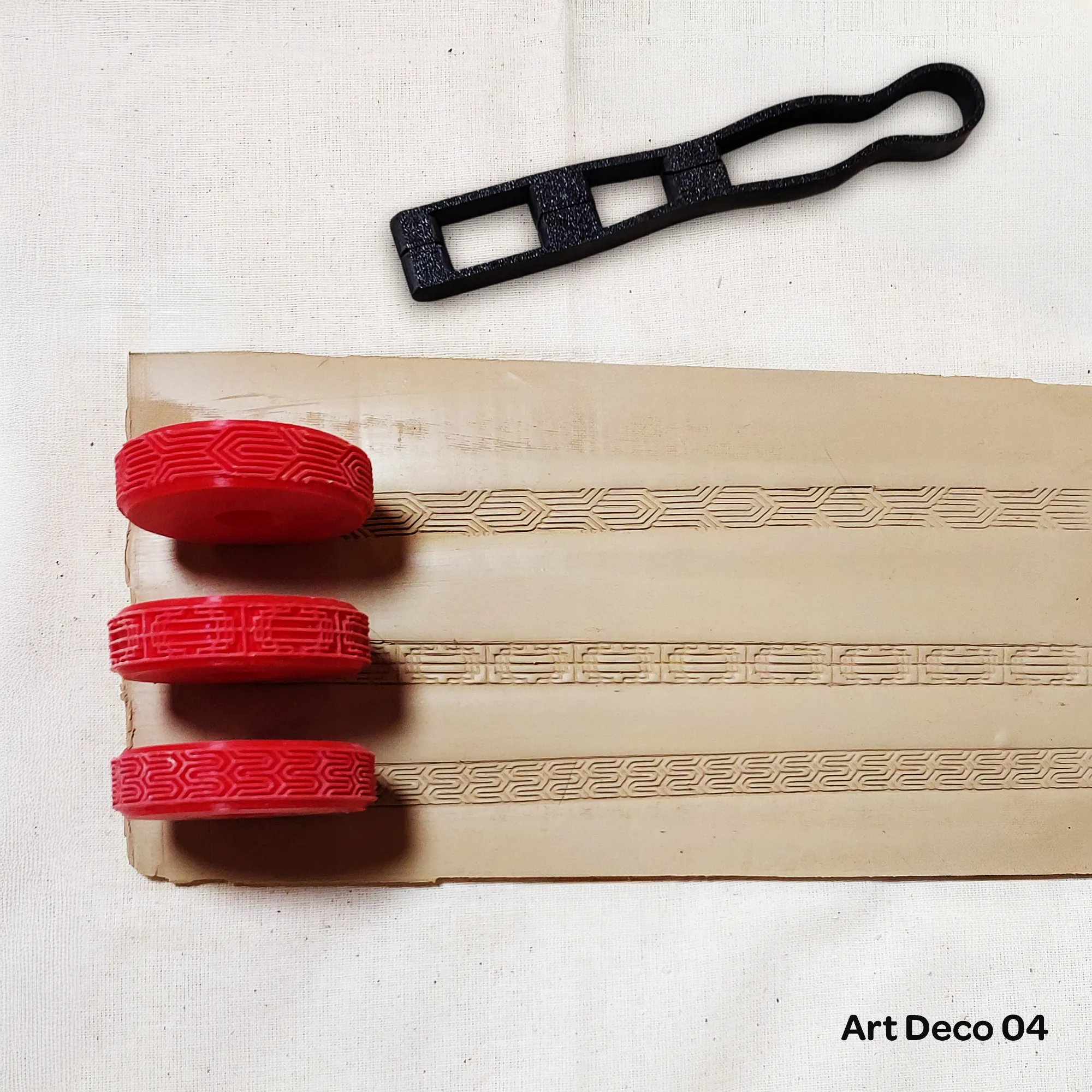 Art Deco 04 - Bordür Desen Rulosu