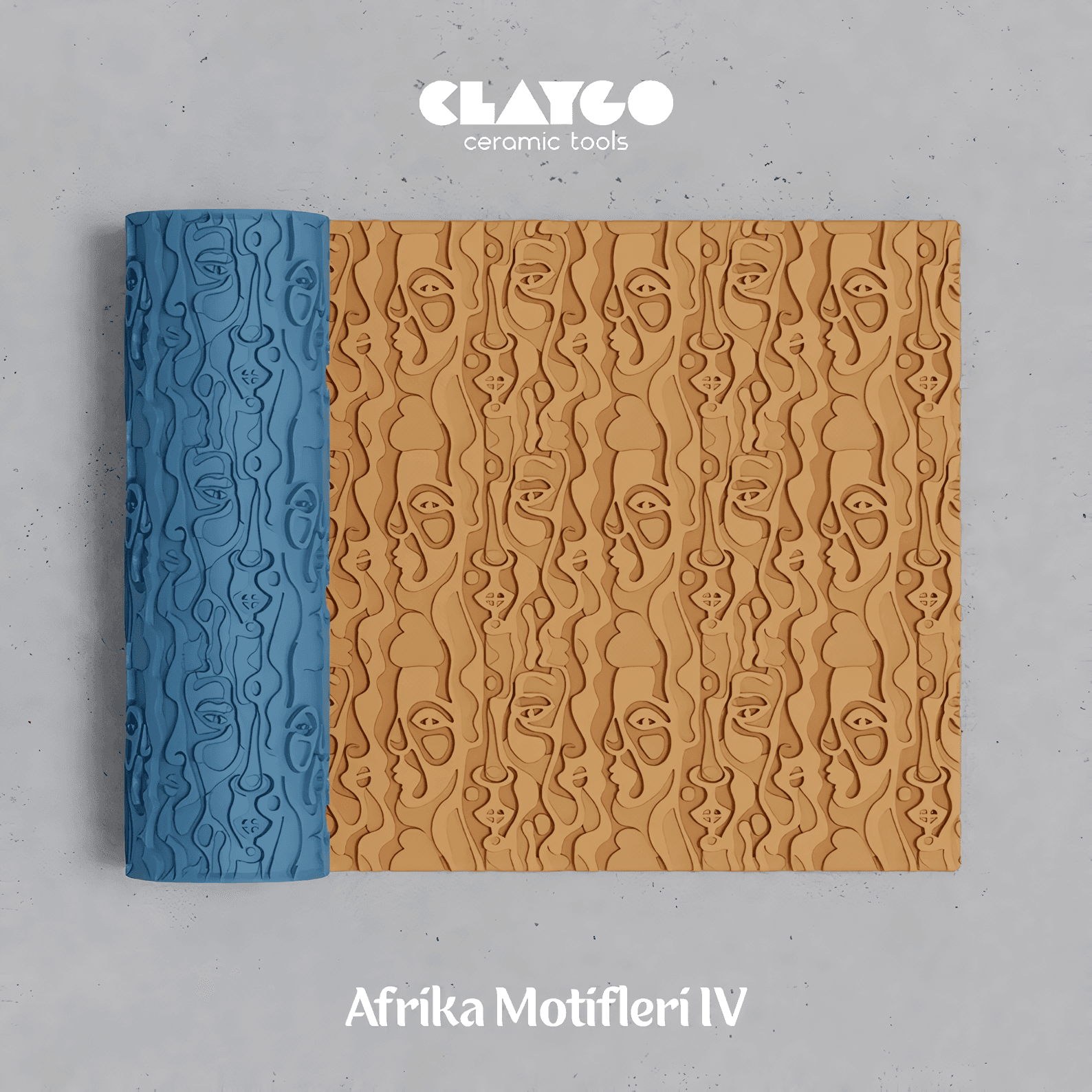 Afrika Motifleri IV - Doku Rulosu