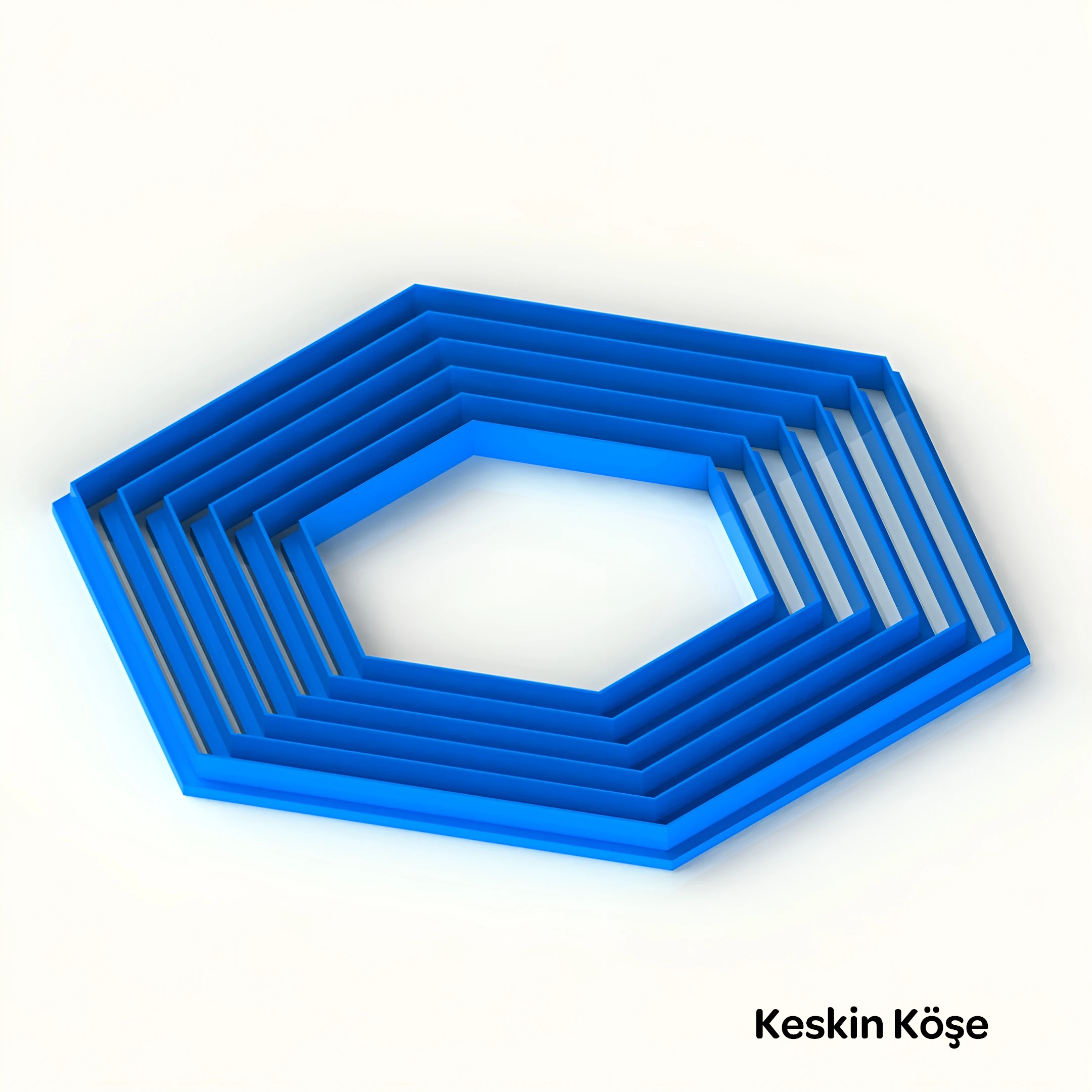 Geometrik Kesici - Altıgen