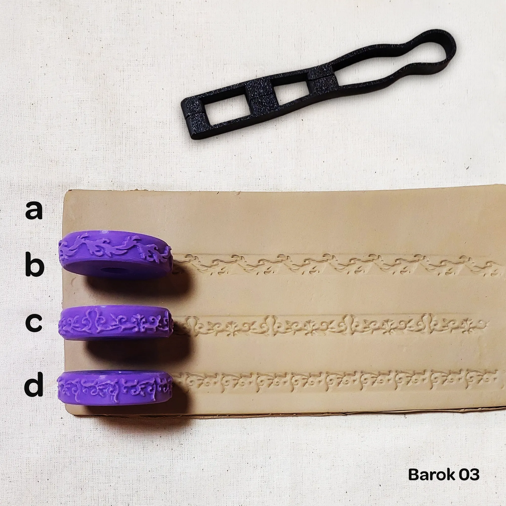 Barok 03 - Bordür Desen Rulosu