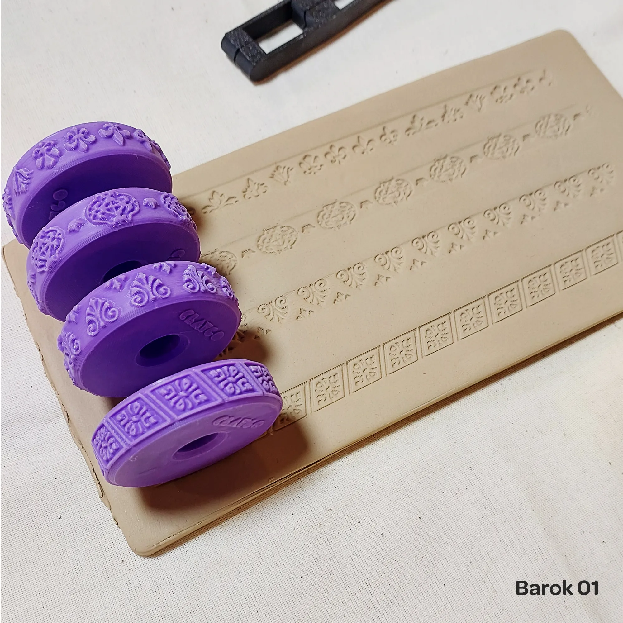 Barok 01 - Bordür Desen Rulosu