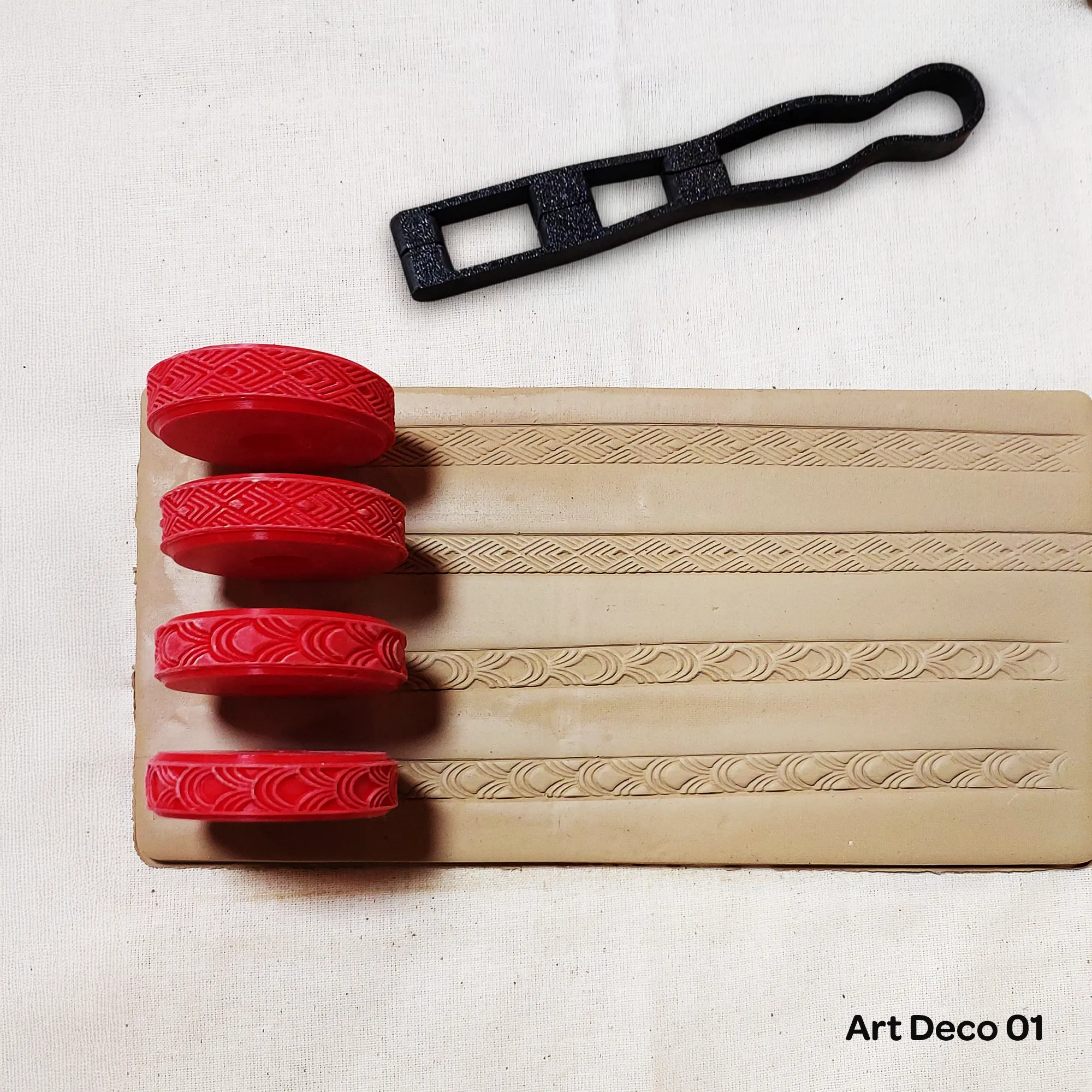 Art Deco 01 - Bordür Desen Rulosu