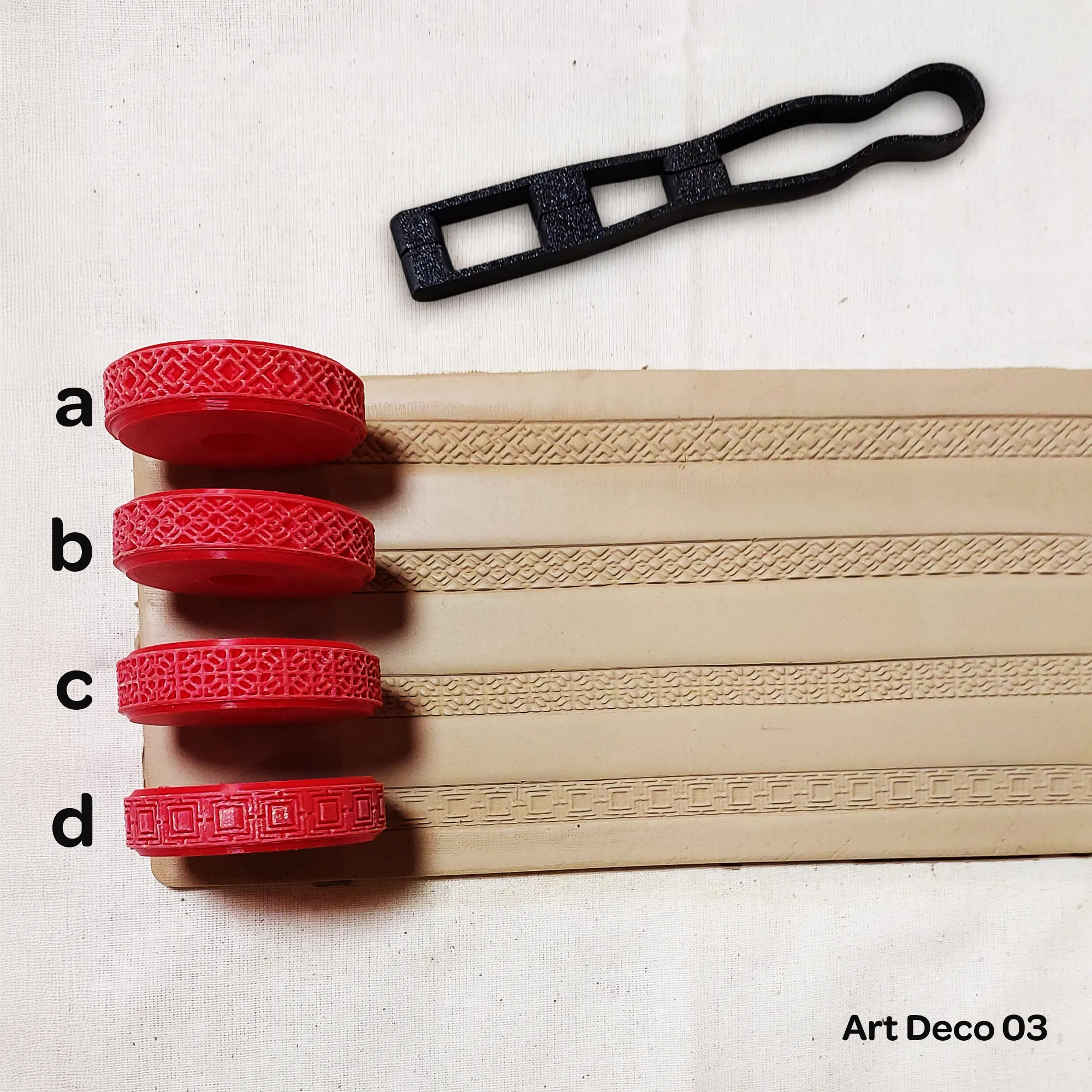 Art Deco 03 - Bordür Desen Rulosu