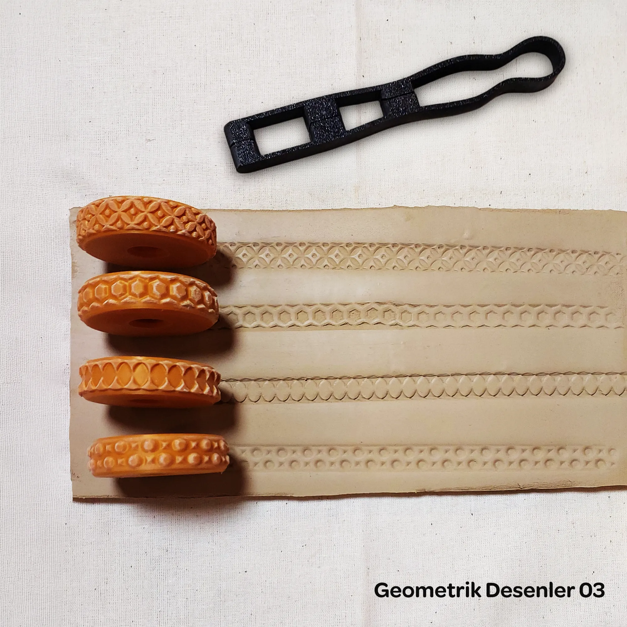 Geometrik Desenler 03 - Bordür Desen Rulosu