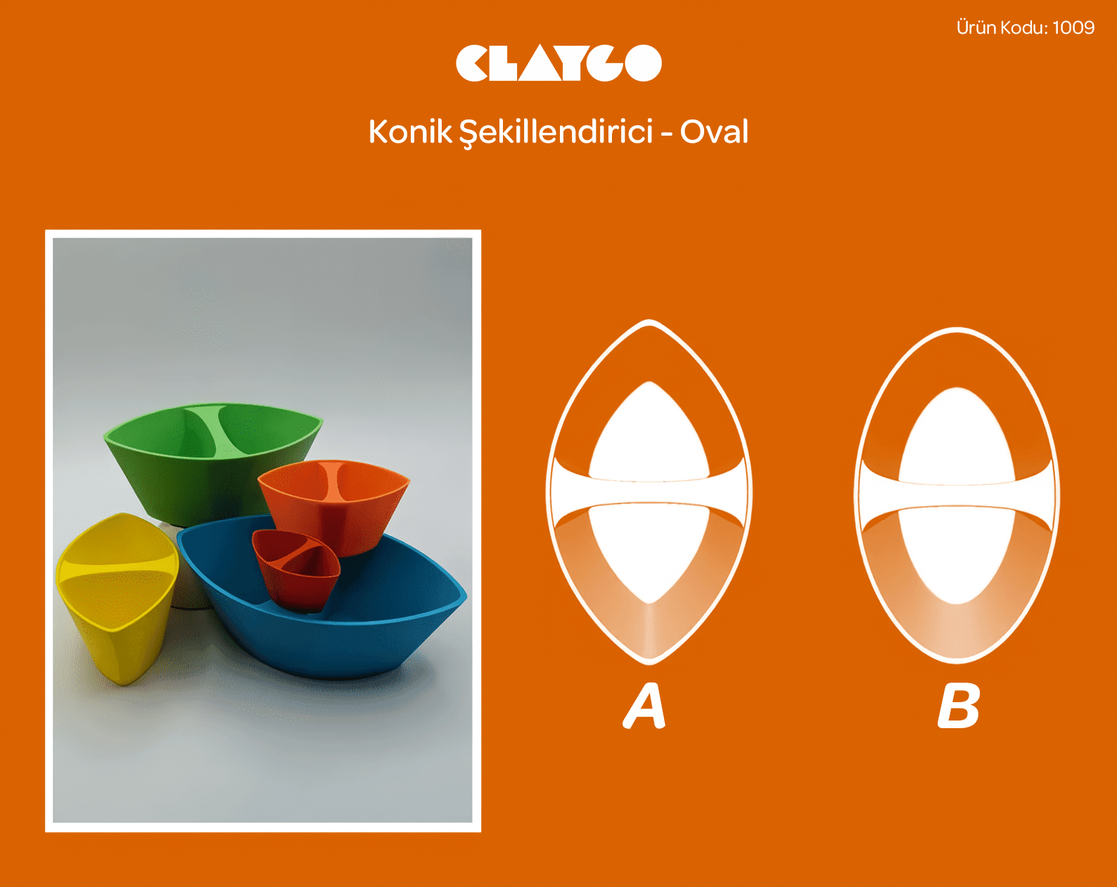 Konik Şekillendirici - Oval Modeli