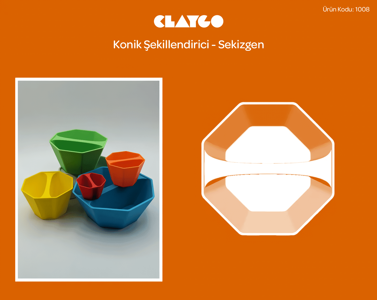 Konik Şekillendirici - Sekizgen Modeli