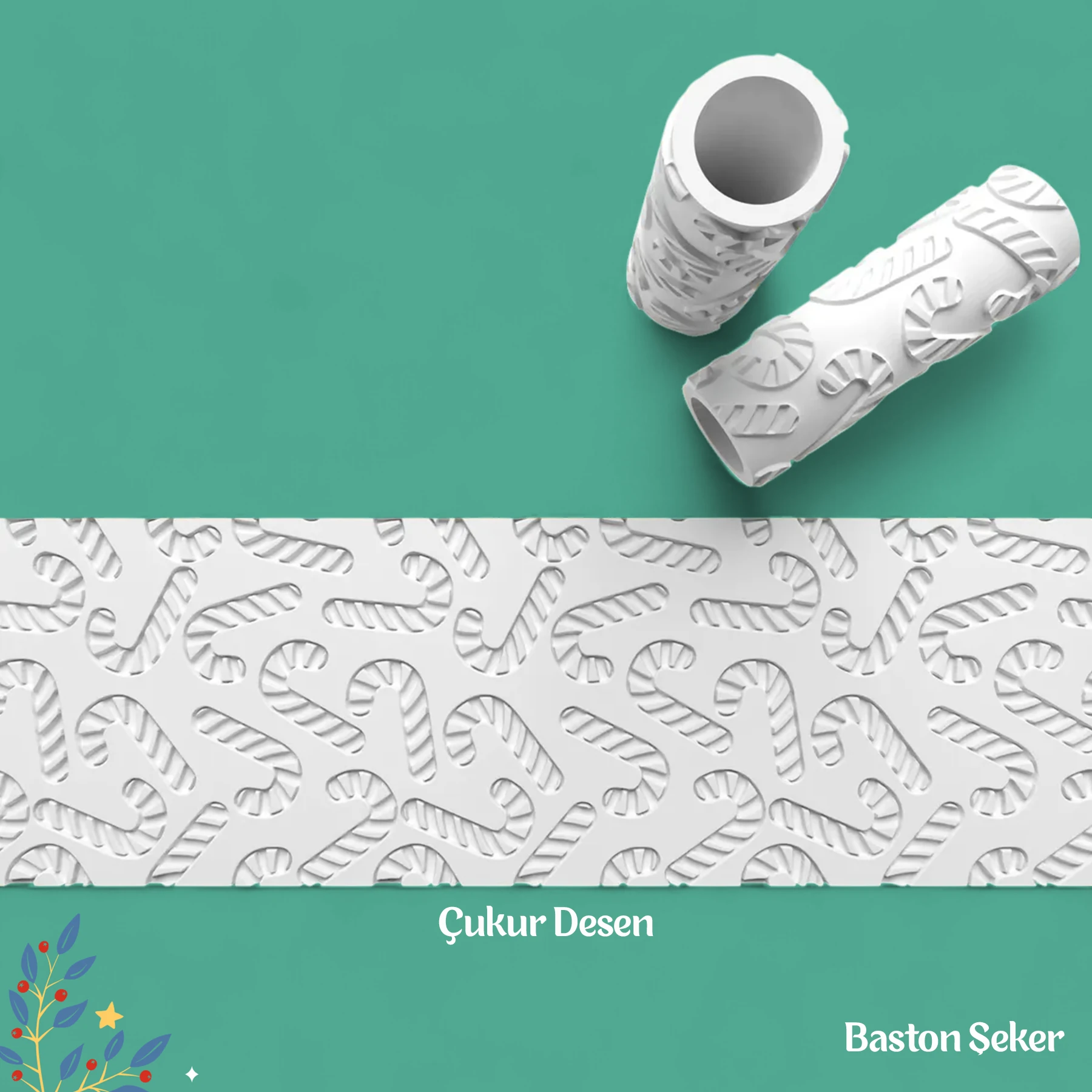 Baston Şeker - Doku Rulosu