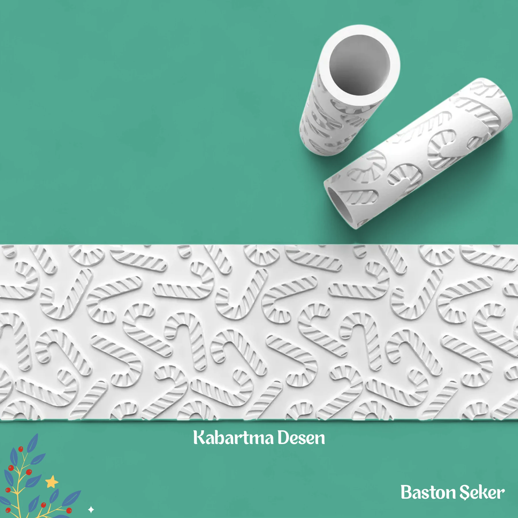 Baston Şeker - Doku Rulosu