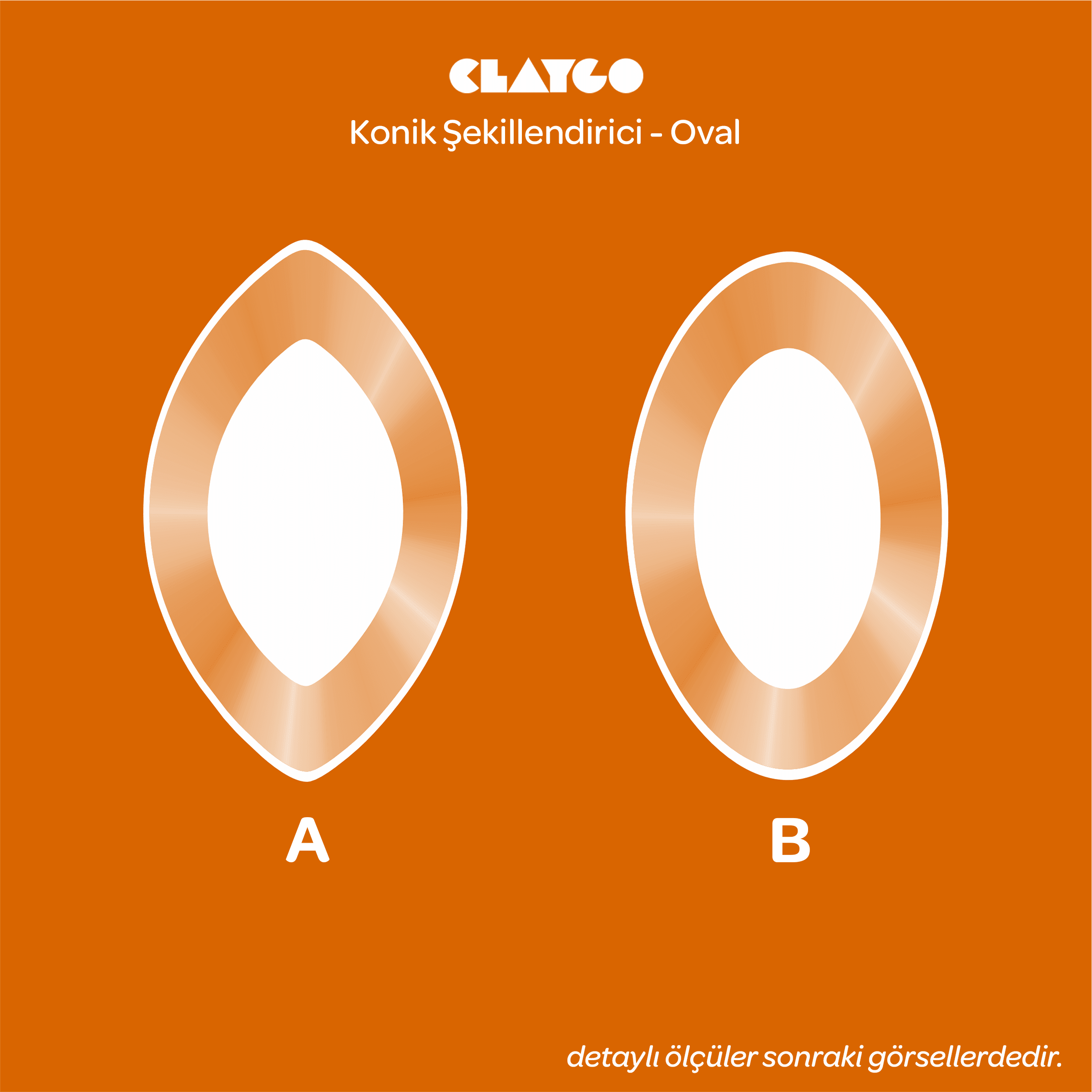 Konik Şekillendirici - Oval Modeli