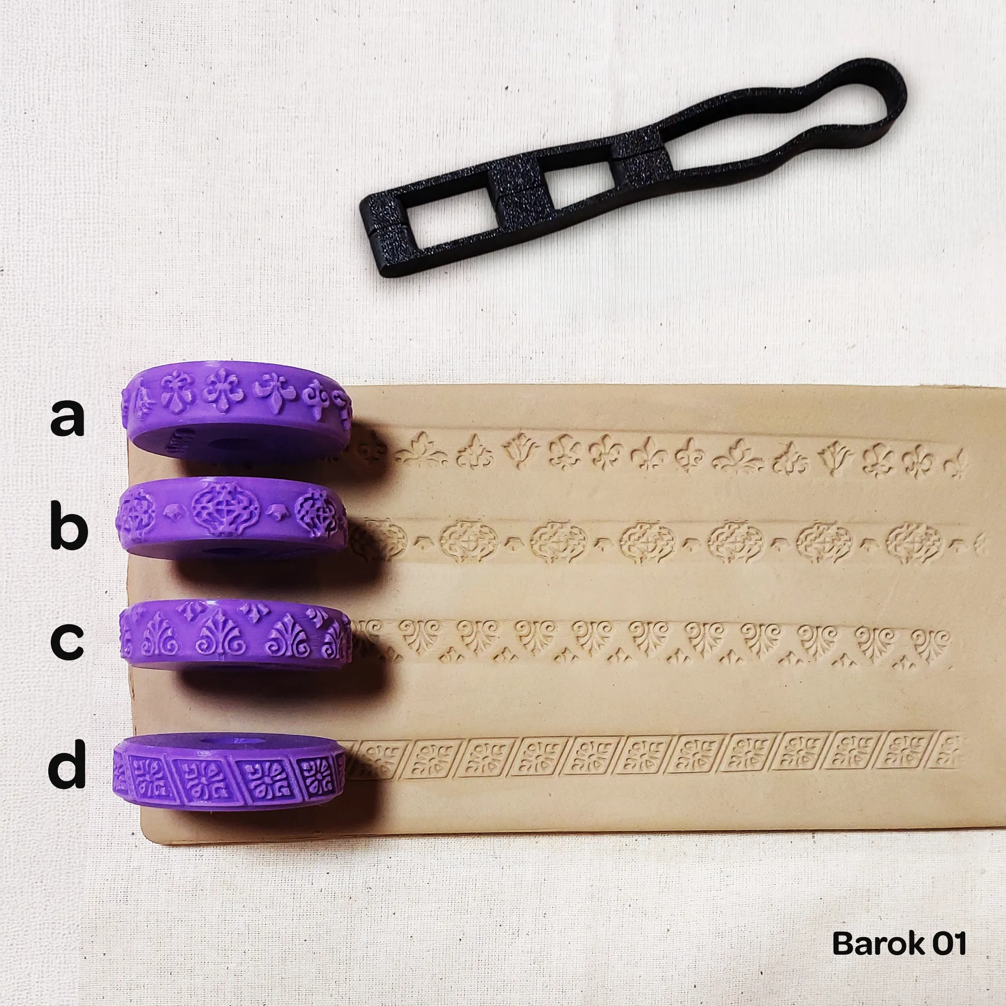 Barok 01 - Bordür Desen Rulosu