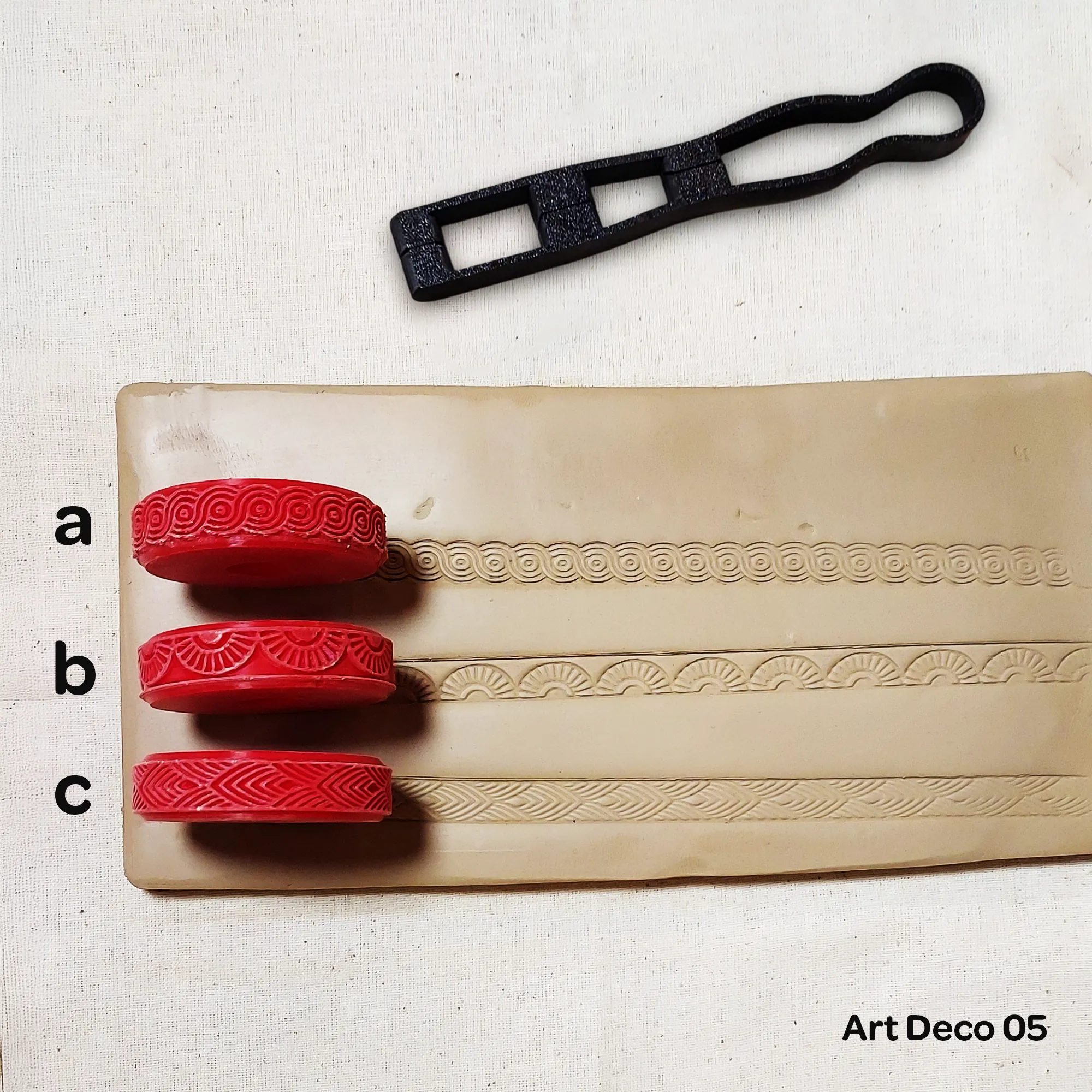 Art Deco 05 - Bordür Desen Rulosu