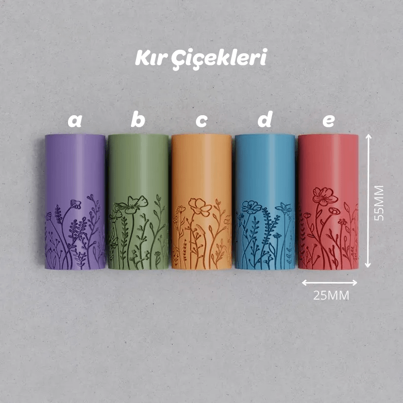 Kır Çiçekleri Doku Ruloları