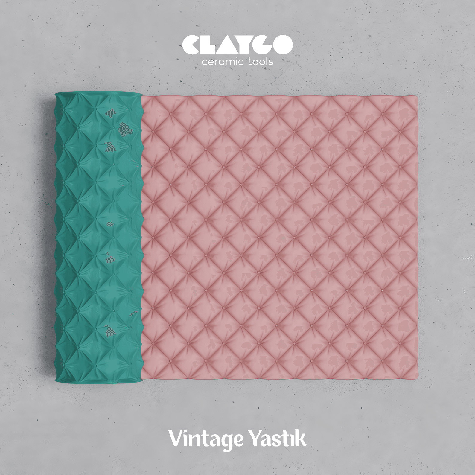 Vintage Yastık - Doku Rulosu