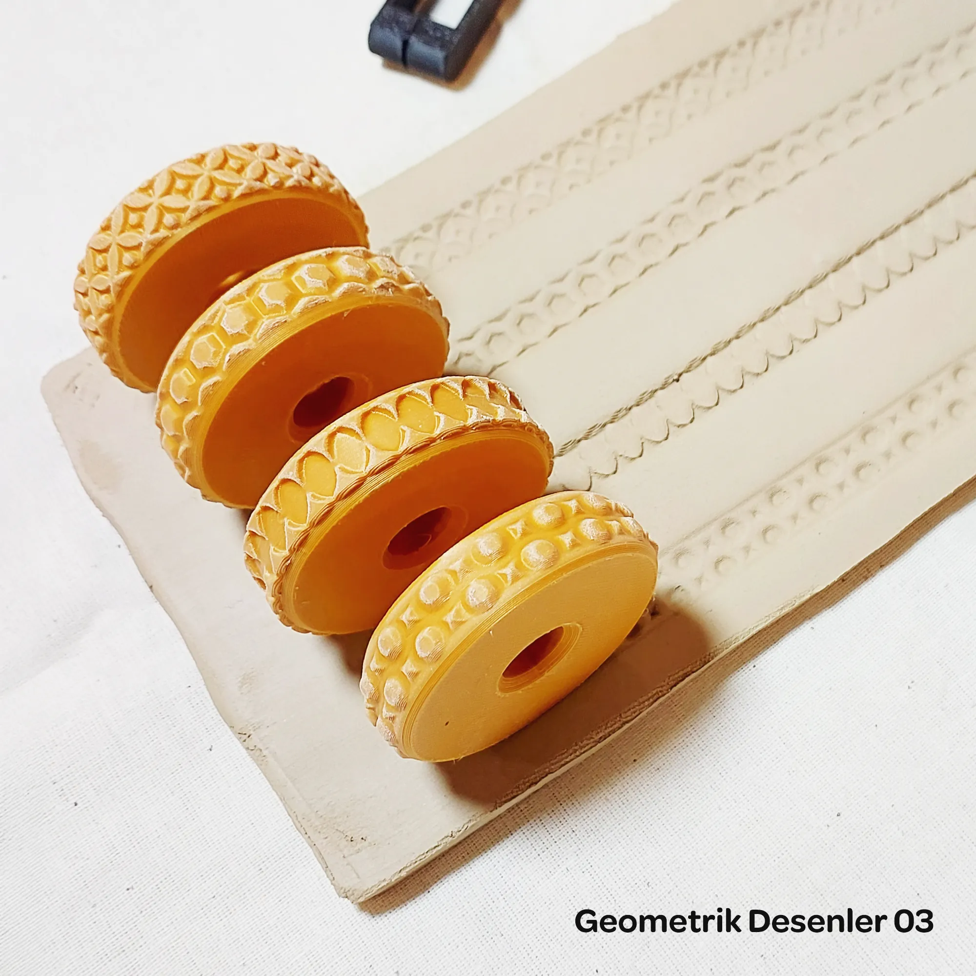 Geometrik Desenler 03 - Bordür Desen Rulosu