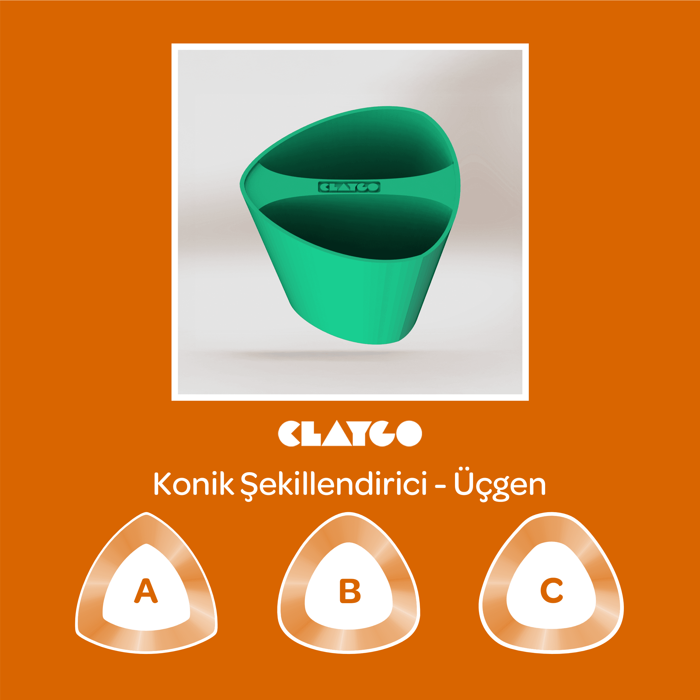 Konik Şekillendirici - Üçgen Modeli