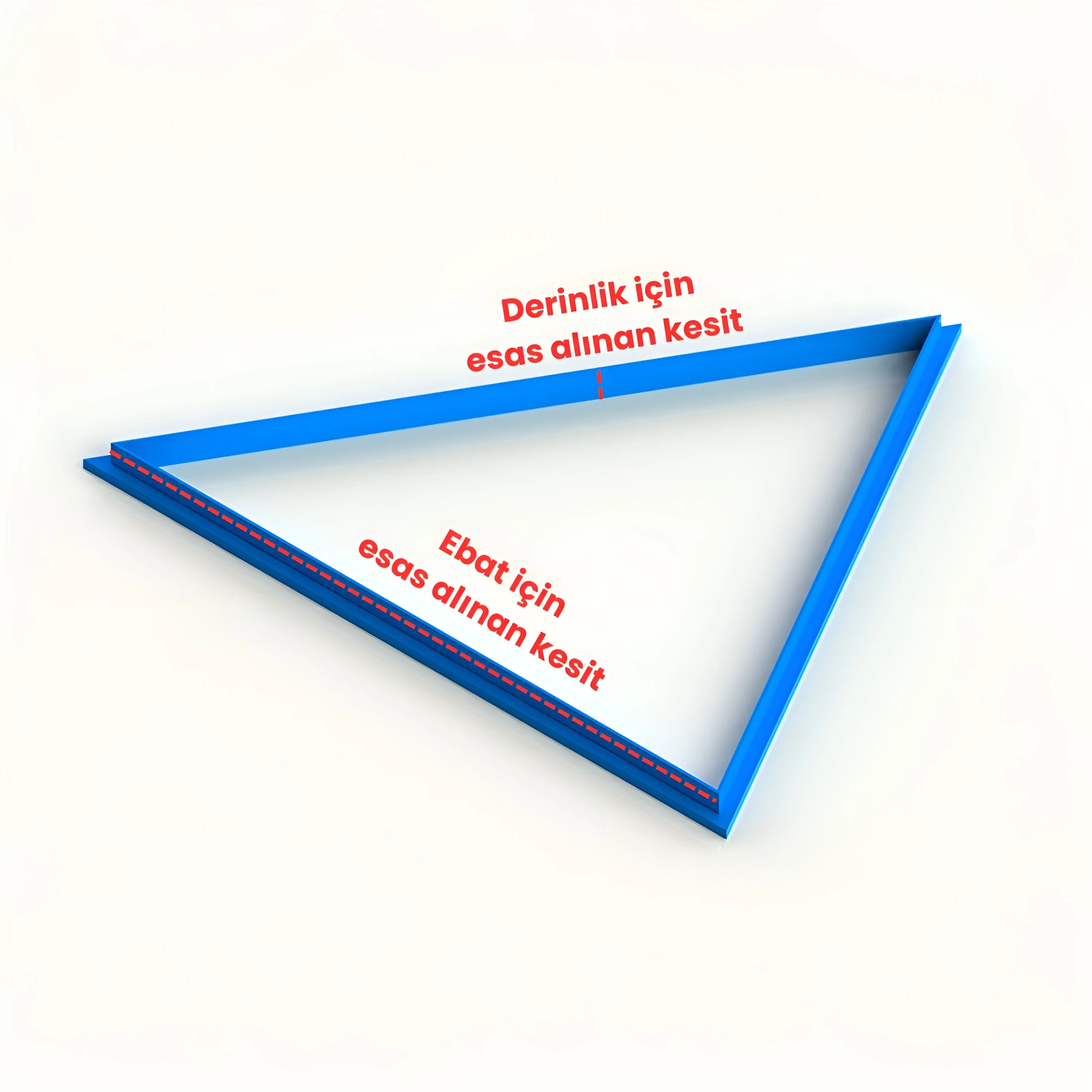 Geometrik Kesici - Üçgen