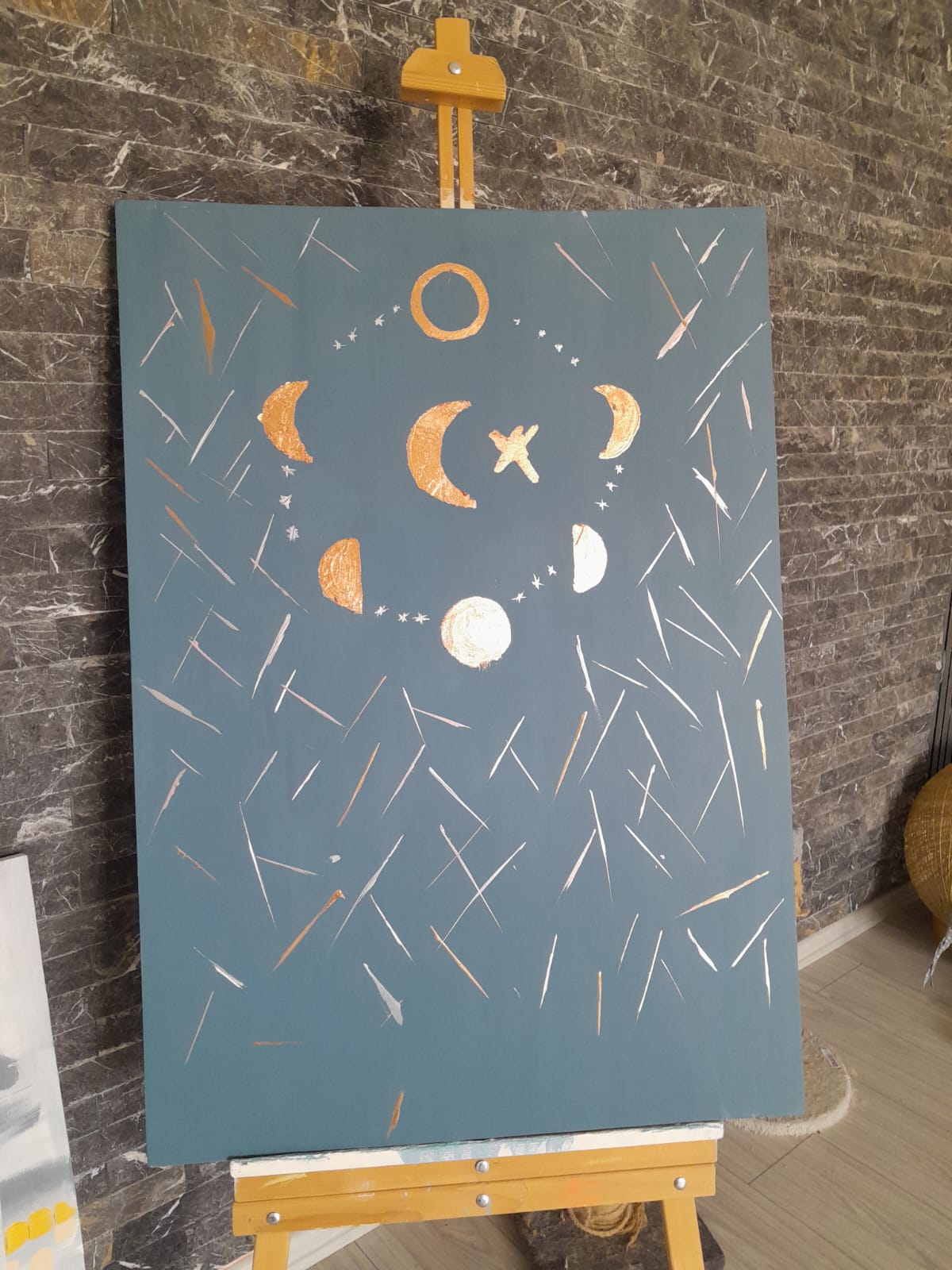 gece - döngü - mavi sarı