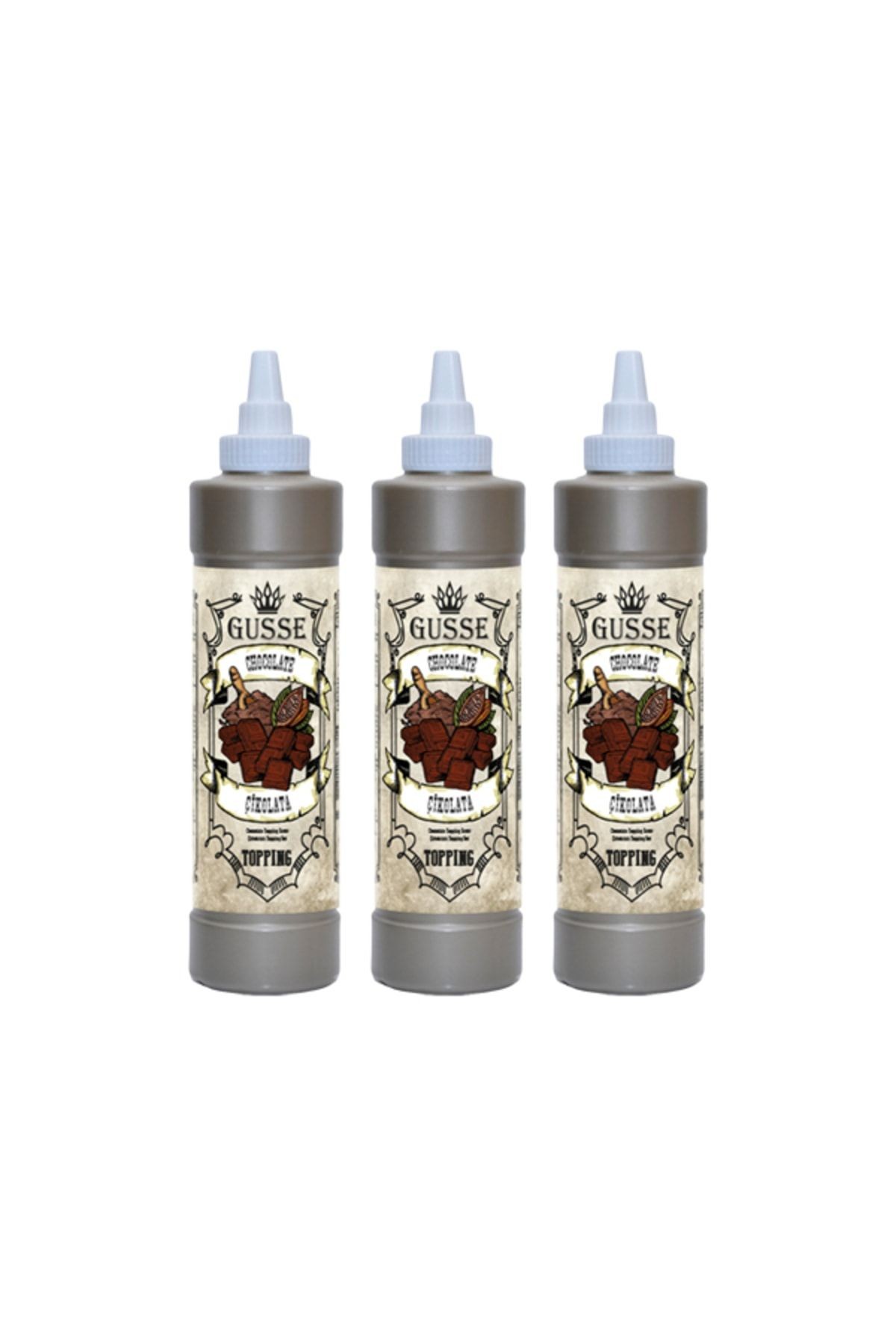 Çikolata Aromalı Topping Sos 3 Adet 1 kg