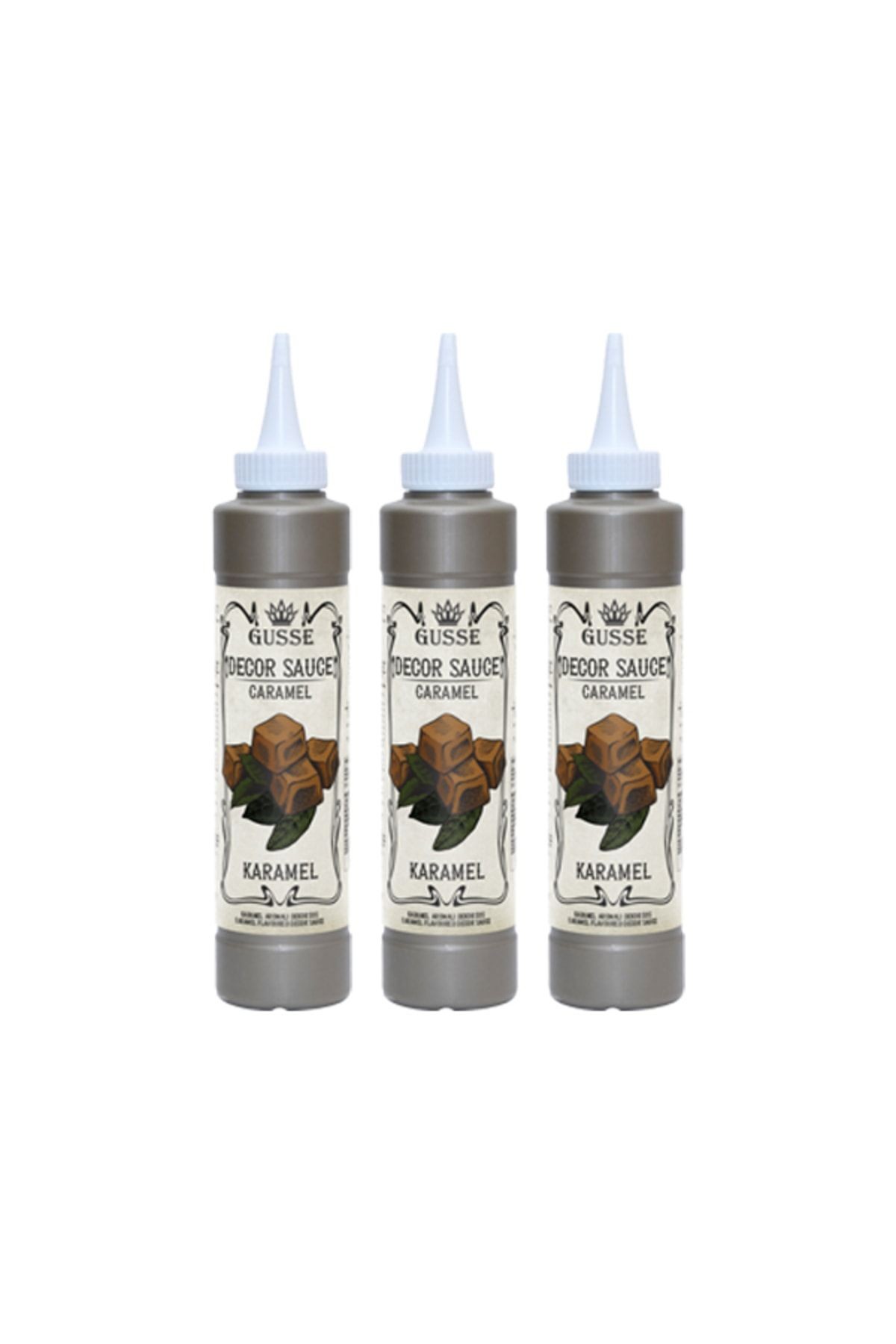 Karamel Aromalı Dekor Sos 3x 750 Gr