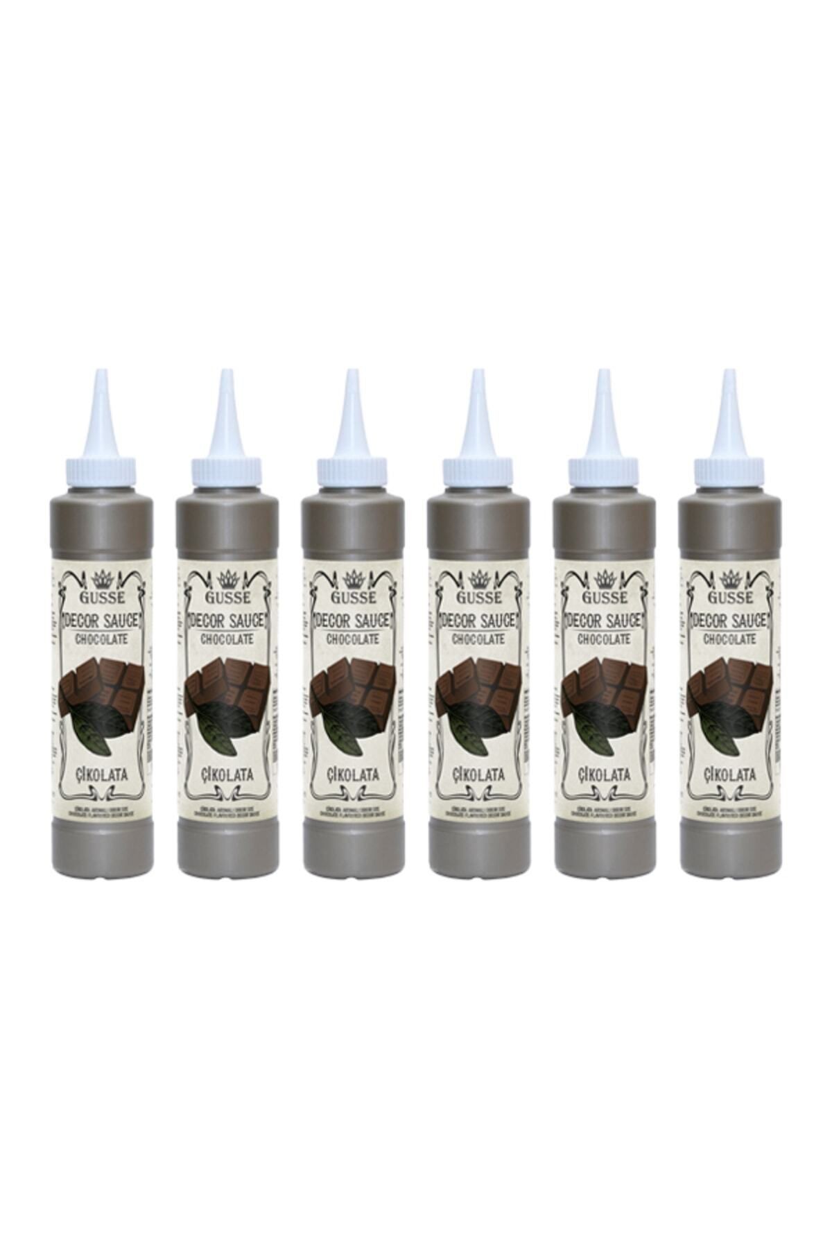 Çikolata Aromalı Dekor Sos 6x 750 Gr