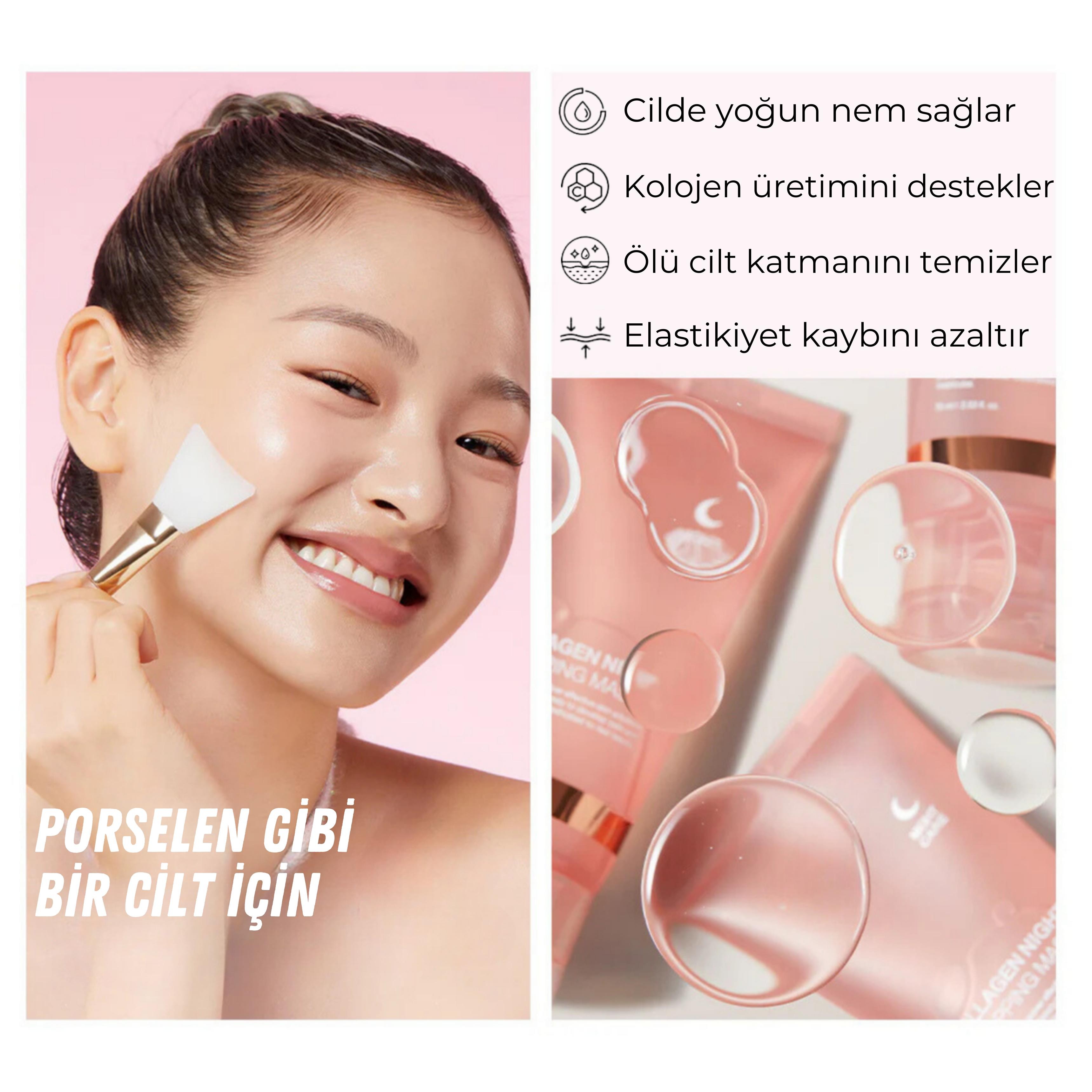 Oliva Derm Soyulabilir Kolajen Maske