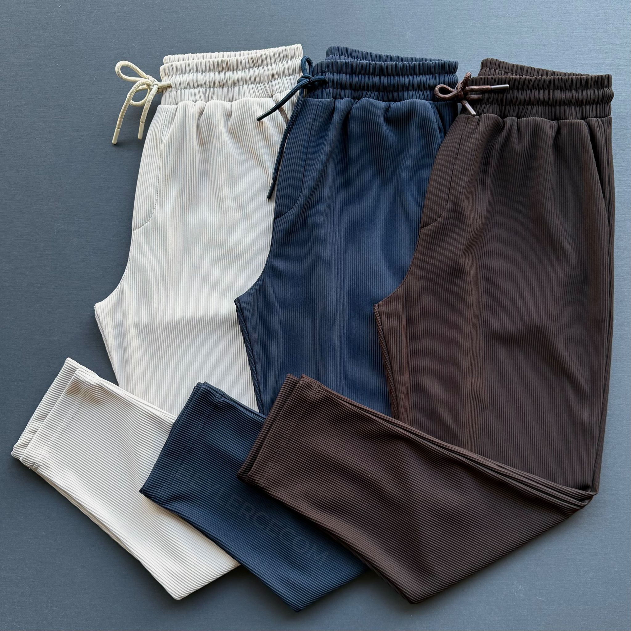 3 Adet Boyfriend Fitilli Pantolon