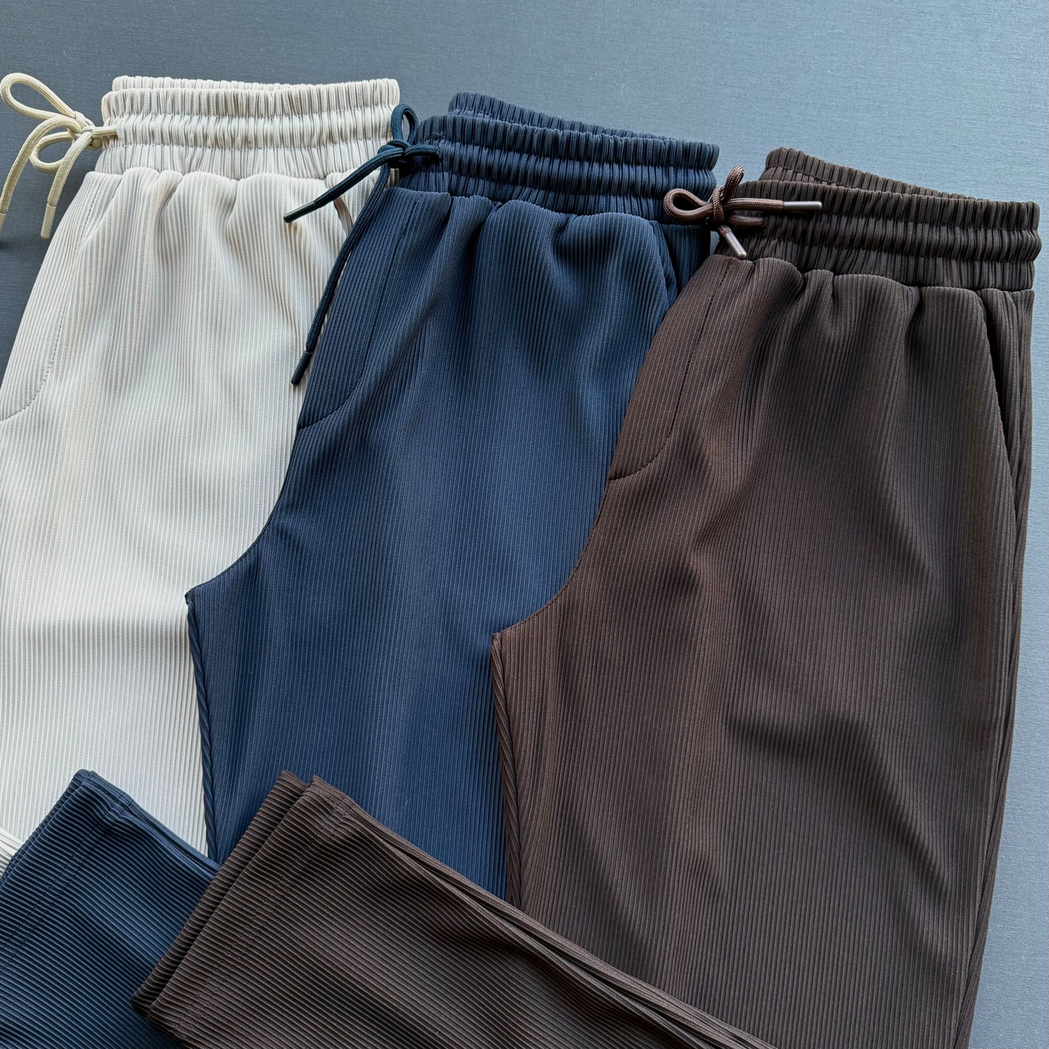 3 Adet Boyfriend Fitilli Pantolon