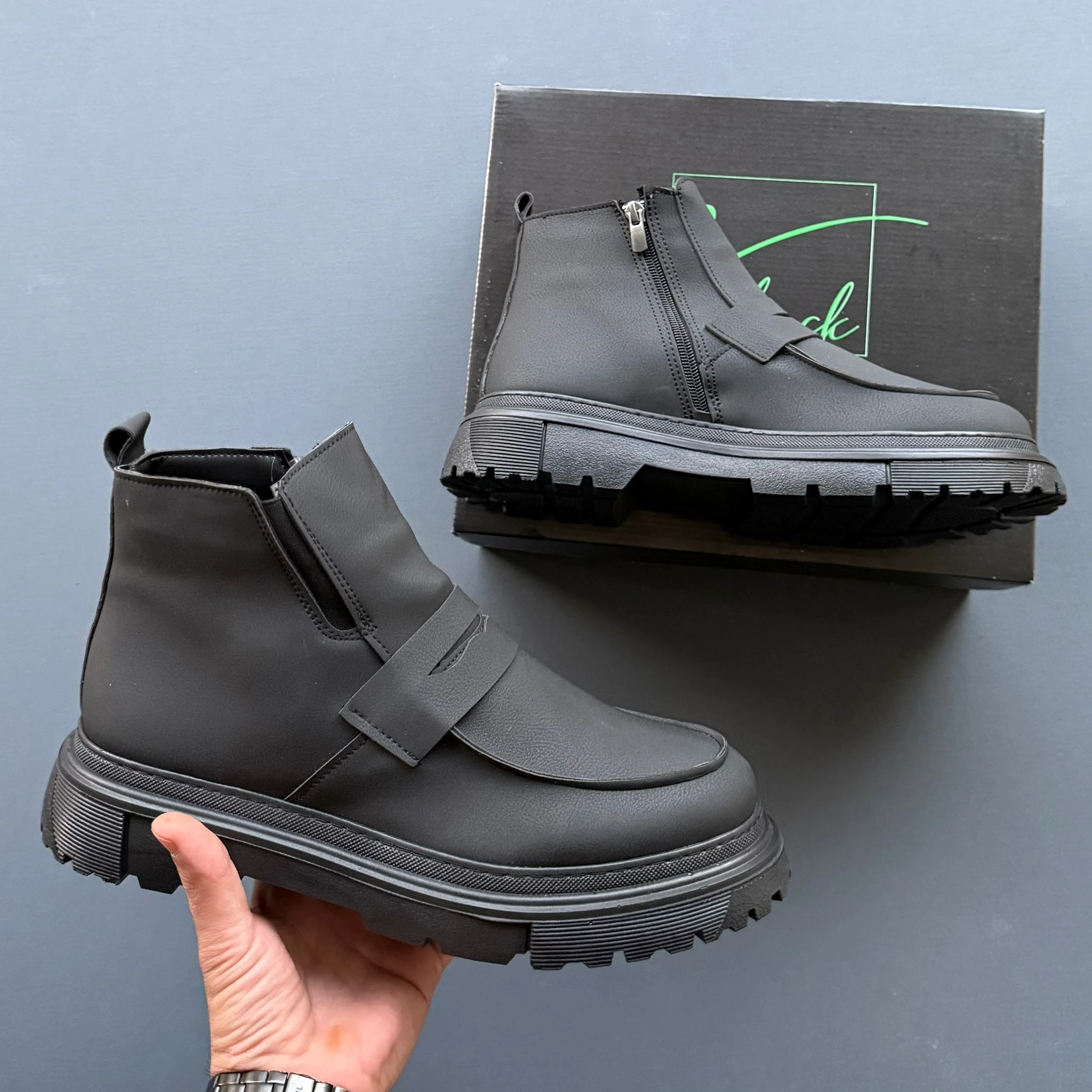 Fermuarlı Erkek Bot