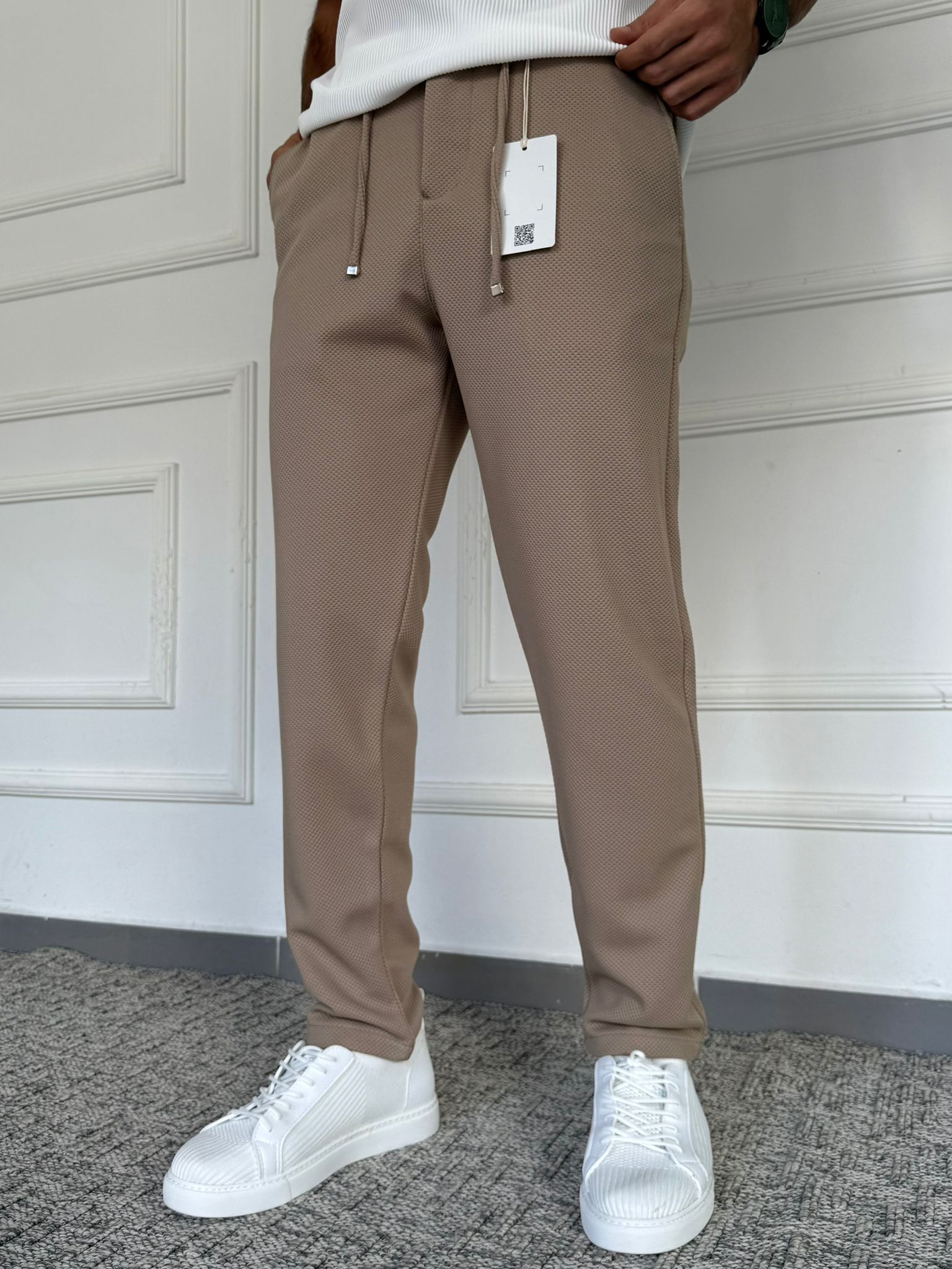 Dokulu Jogger Pantolon