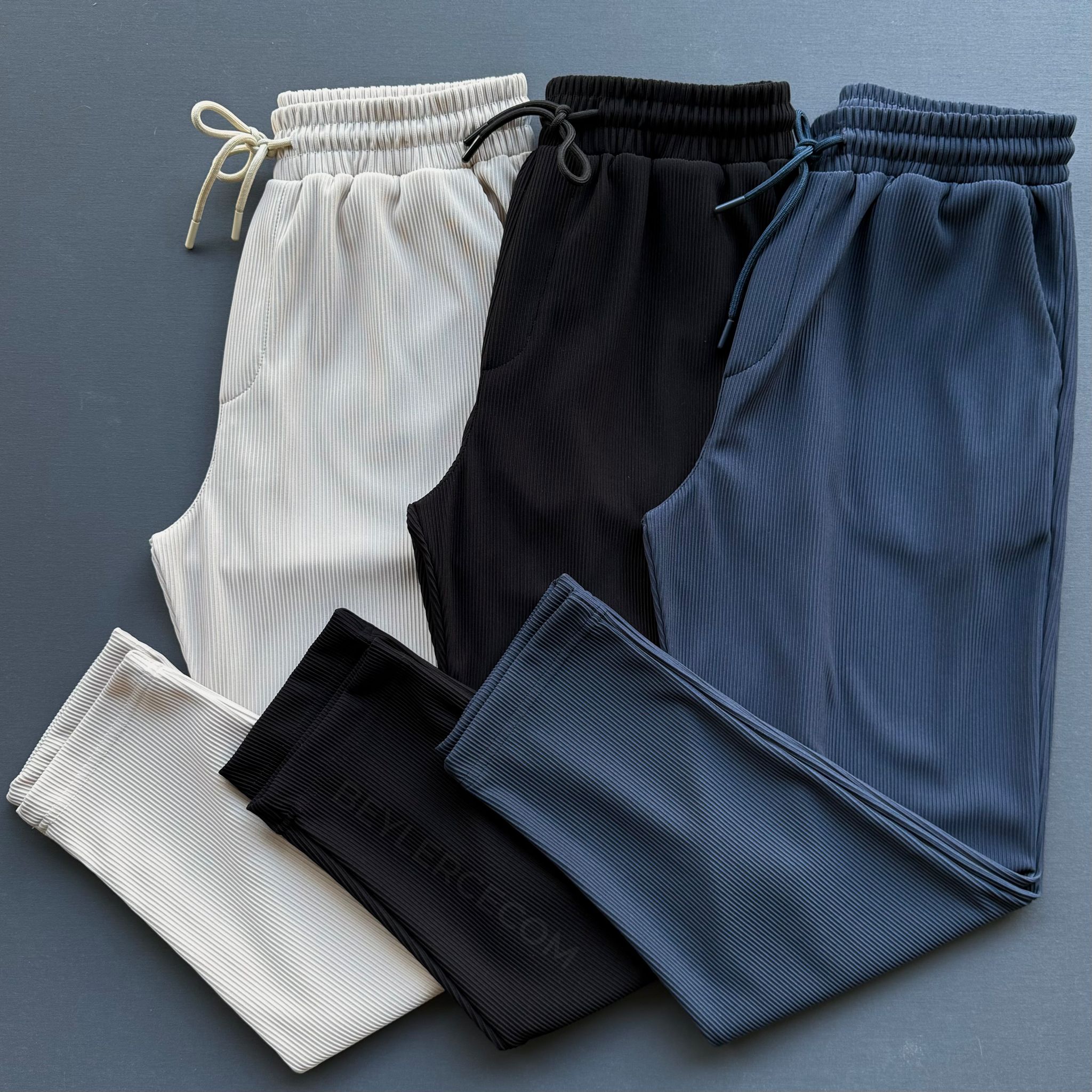 3 Adet Boyfriend Fitilli Pantolon