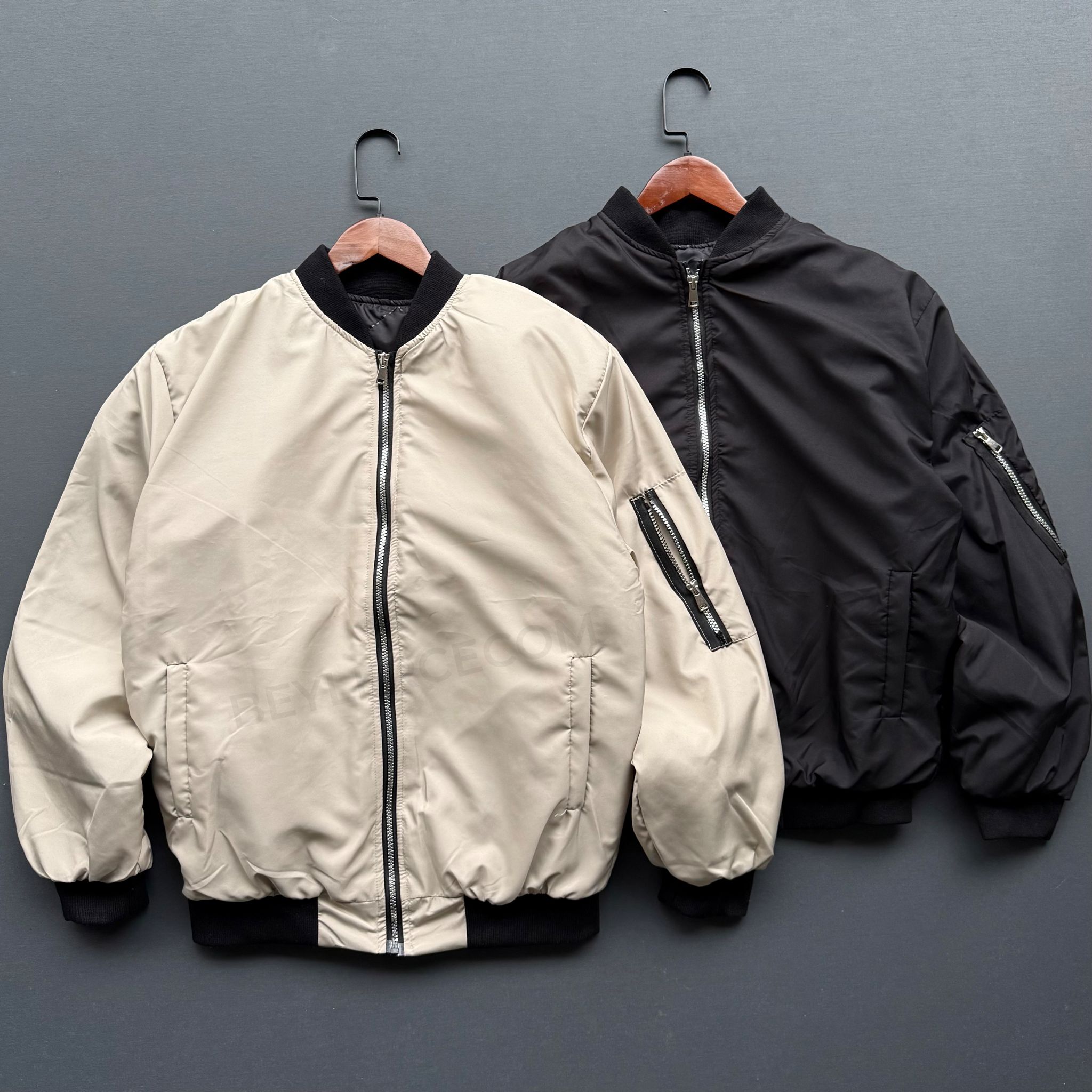 2 Adet Oversize Bomber Ceket 