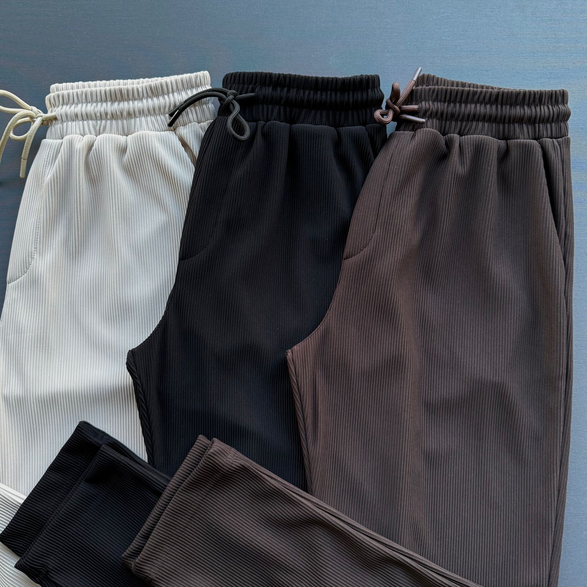 3 Adet Boyfriend Fitilli Pantolon