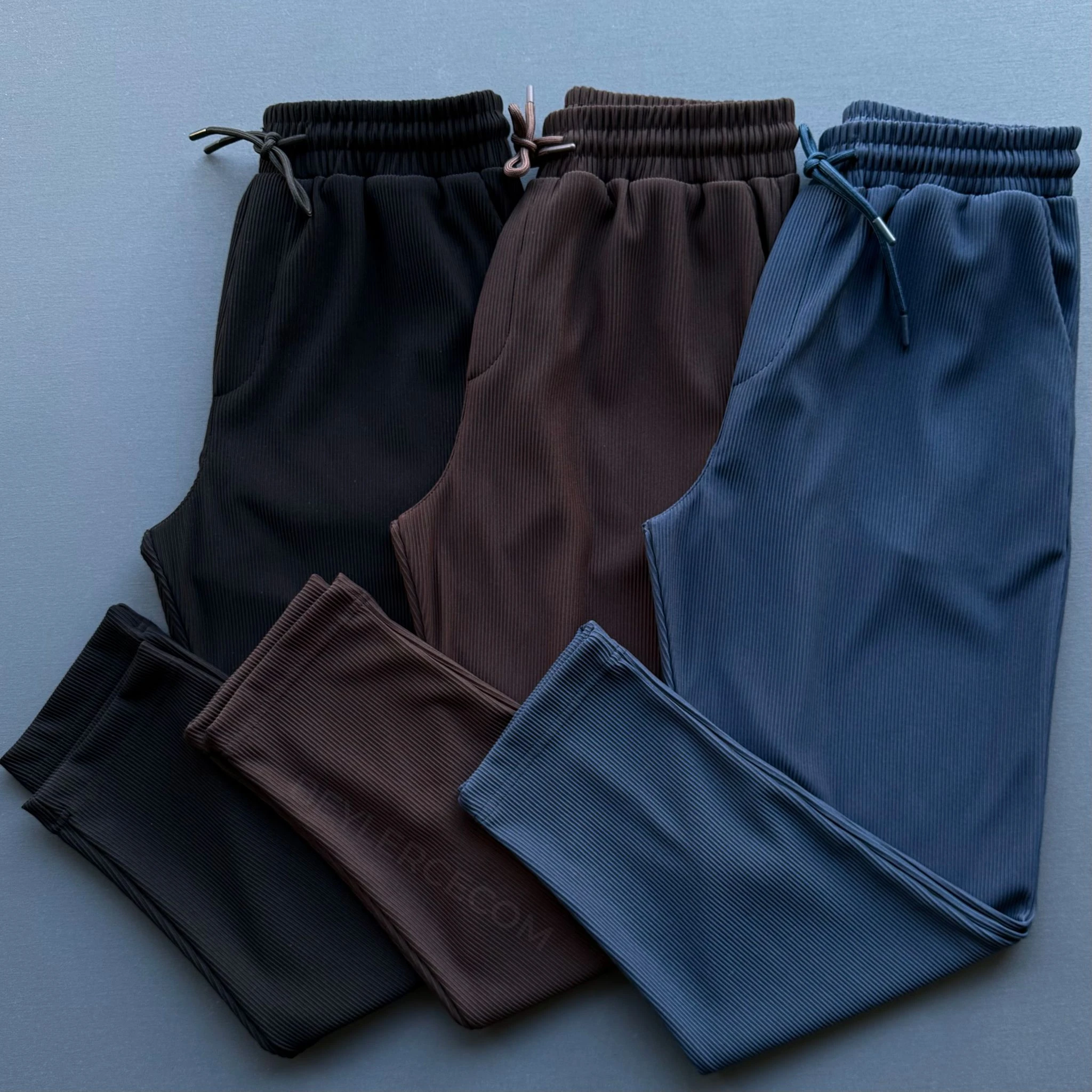 3 Adet Boyfriend Fitilli Pantolon