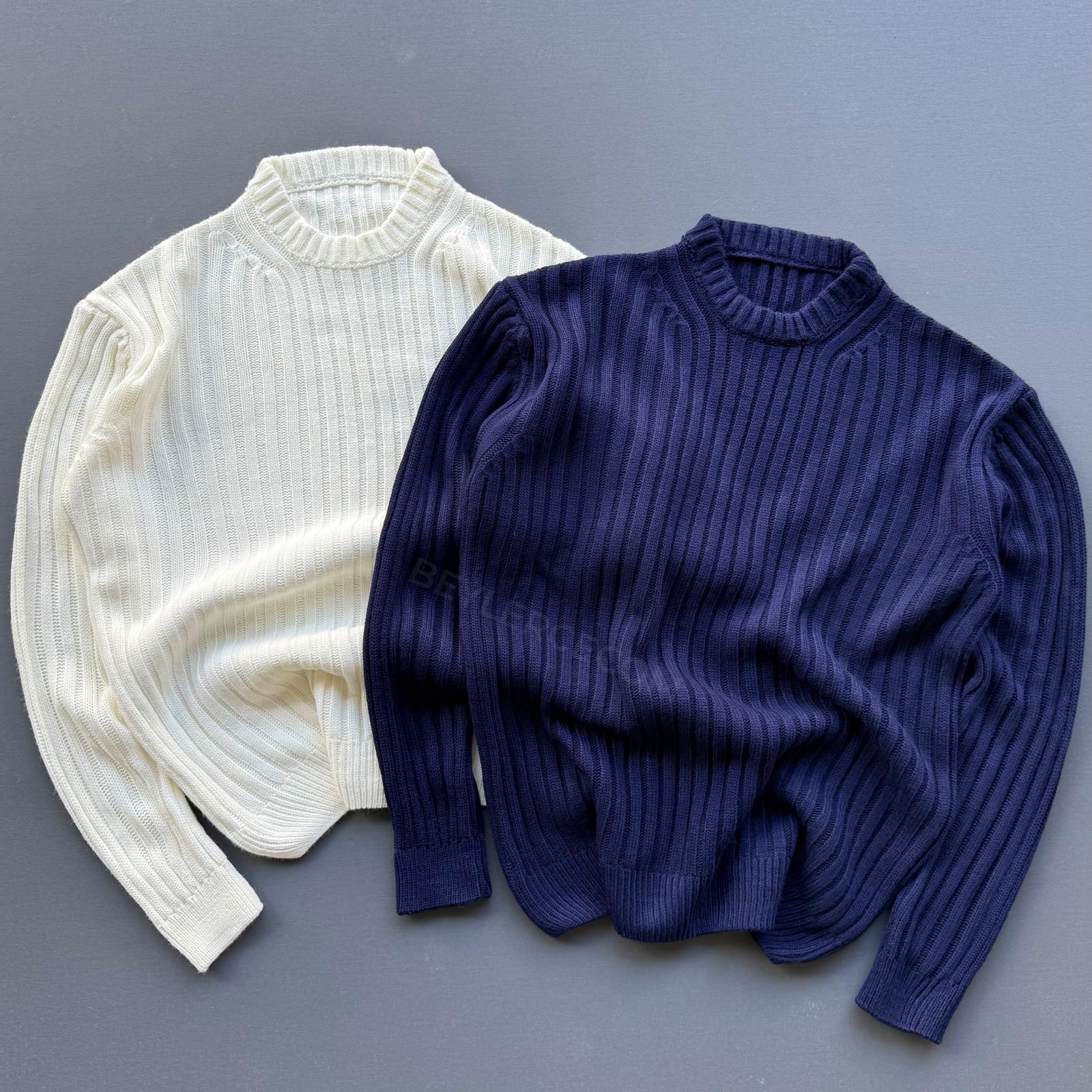 2 Adet Oversize Selanik Triko Kazak