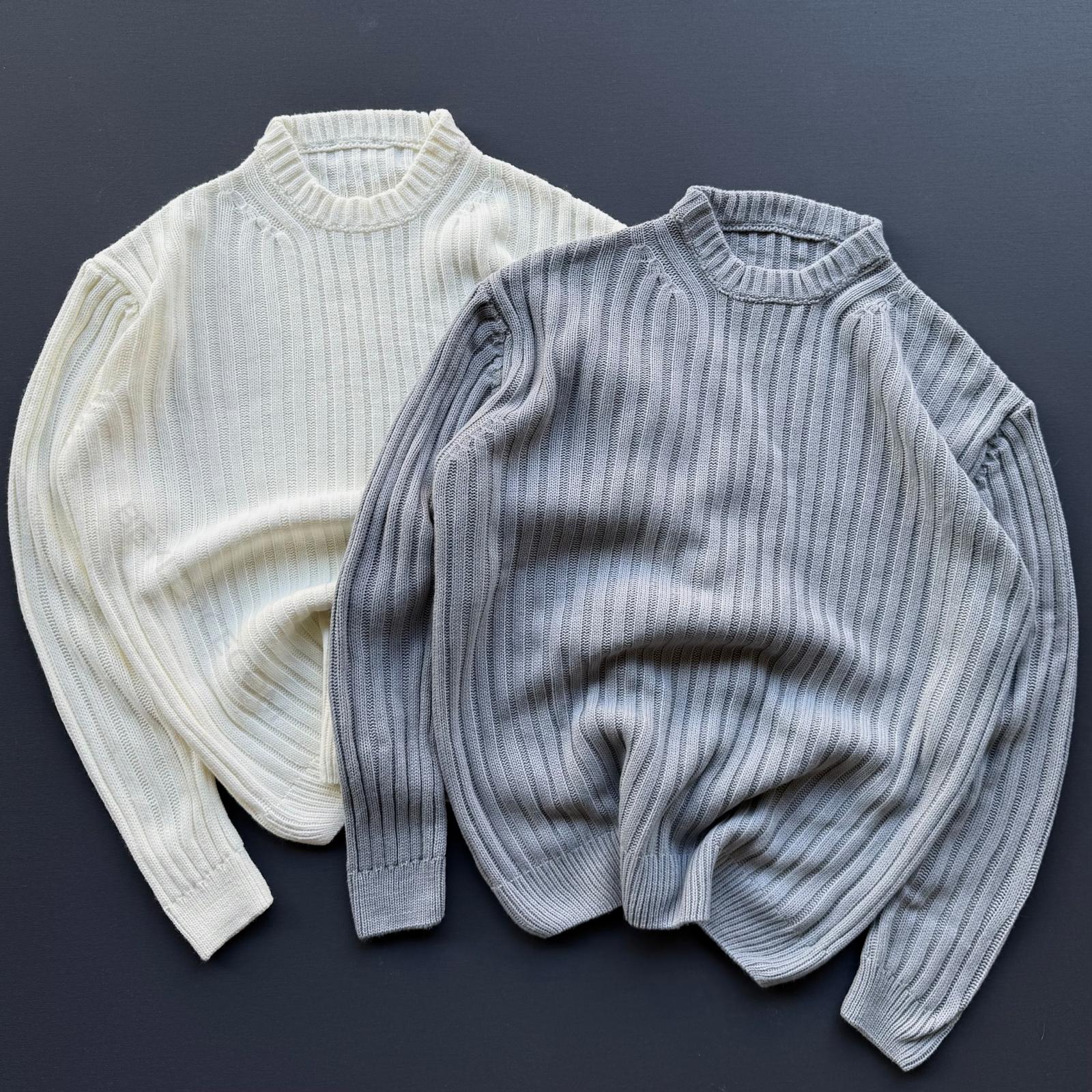 2 Adet Oversize Selanik Triko Kazak
