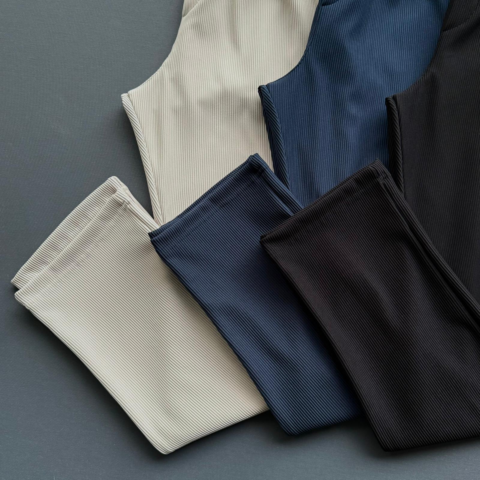 3 Adet Baggy Fitilli Bol Pantolon