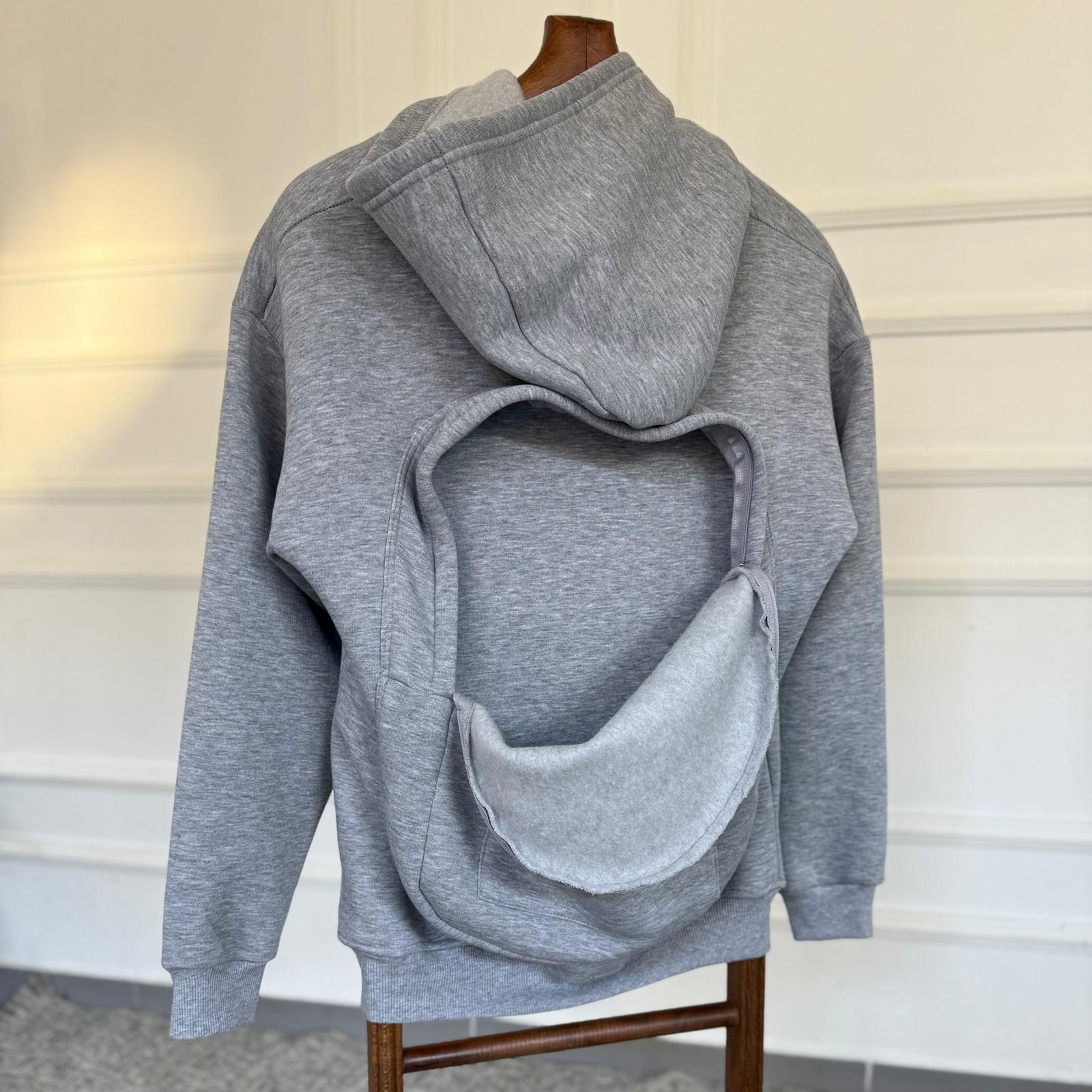 Çantalı Sweatshirt