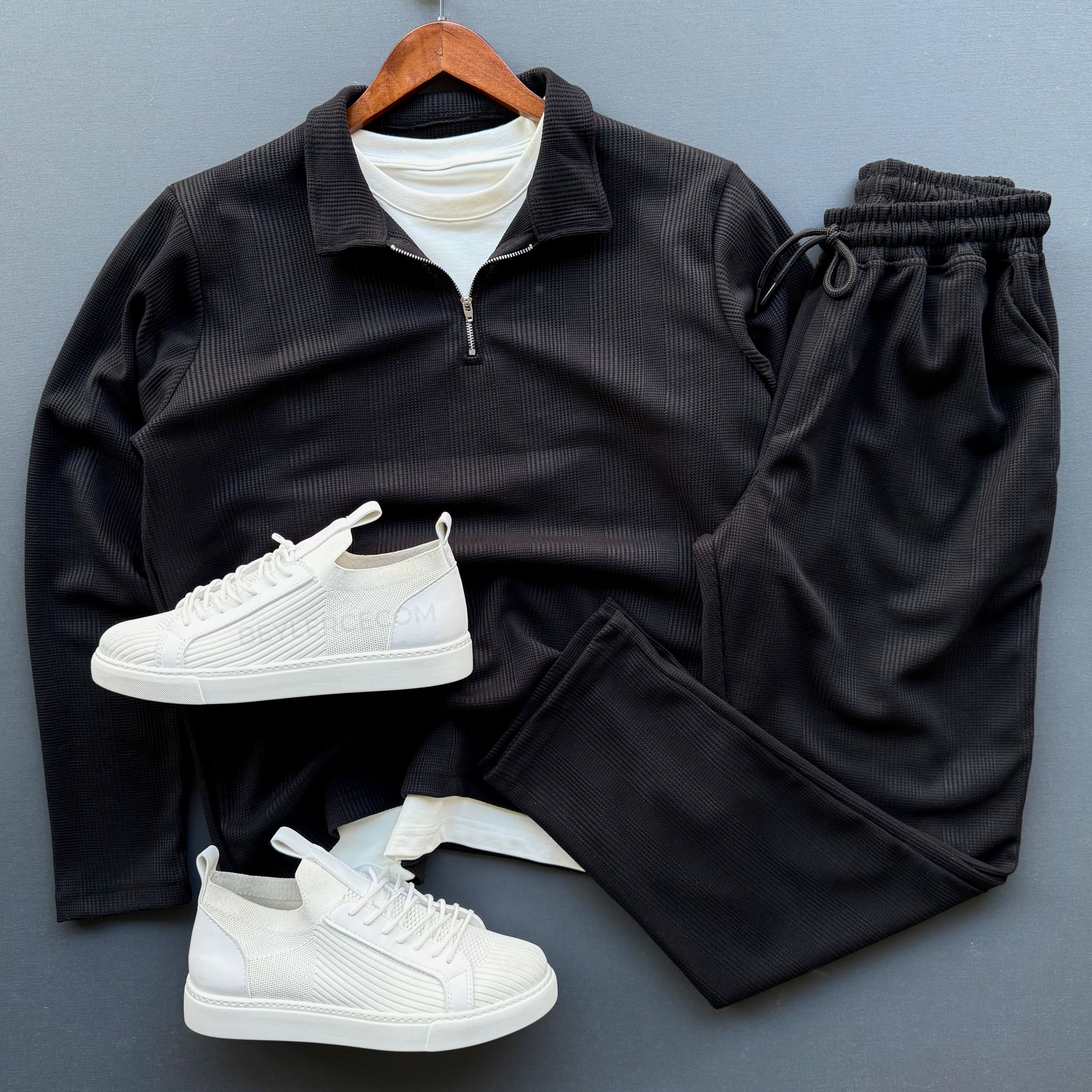 Petek Kumaş Triko + Bagyy Pantolon Kombin