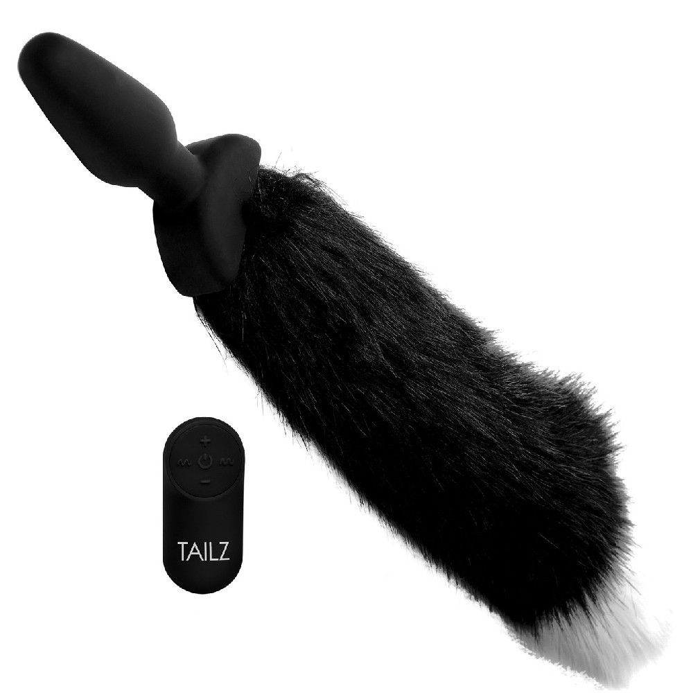 Xr Waggerz Moving And Vibrating Fox Tail Anal Plug